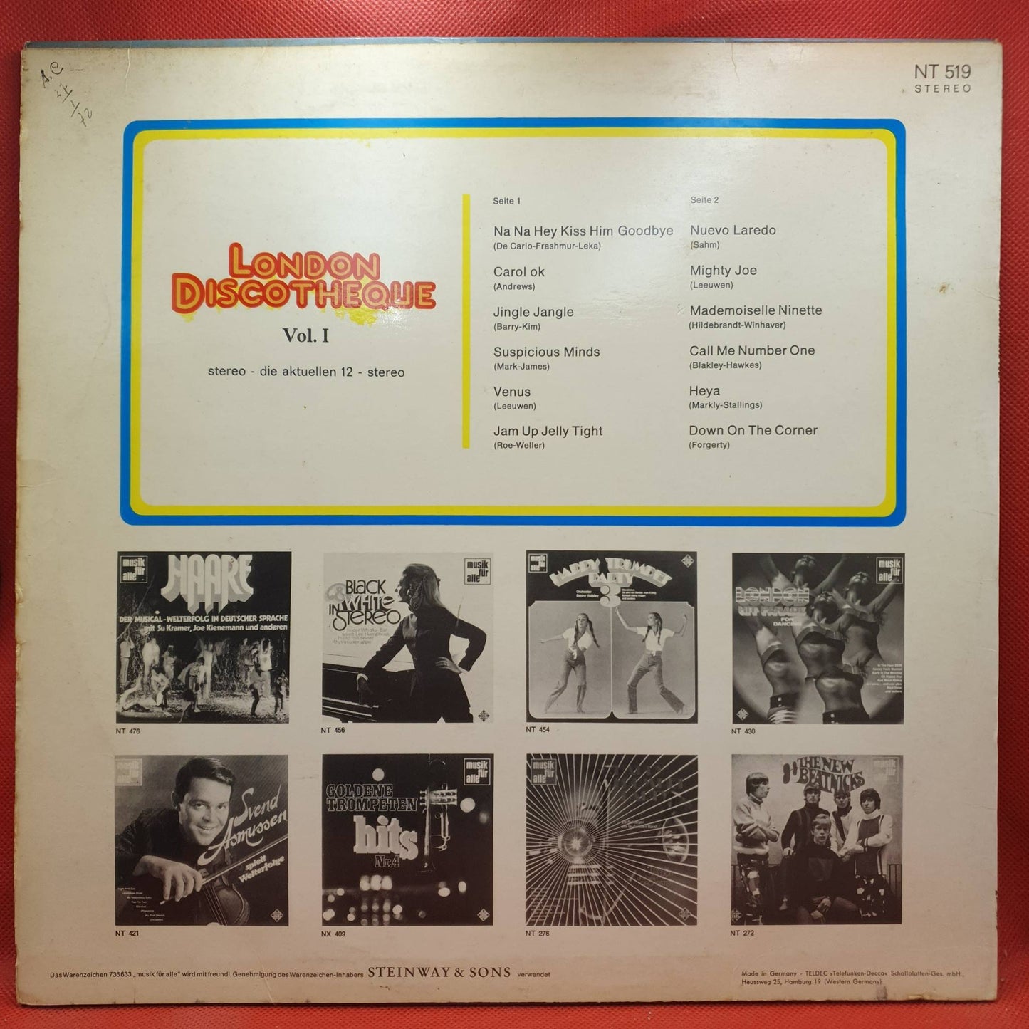 Unknown Artist – London Discotheque Vol. 1
