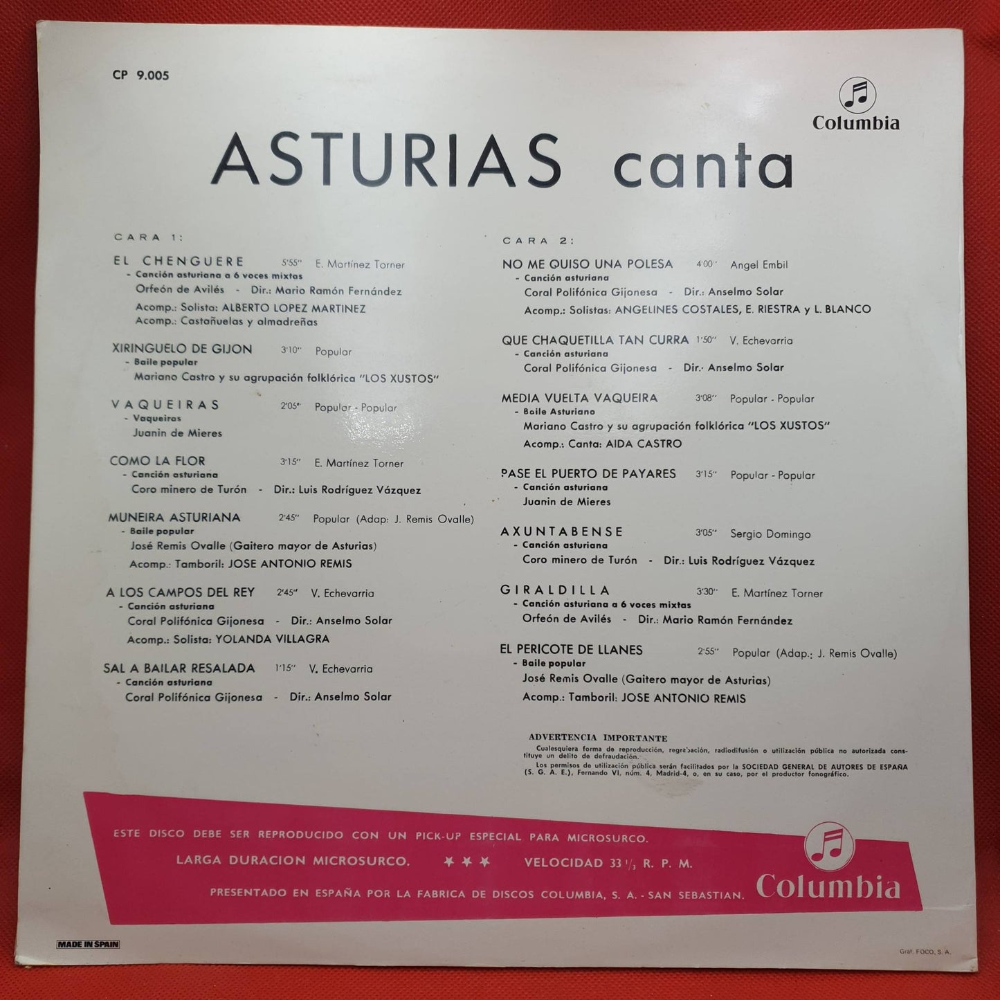 Various – Asturias Canta