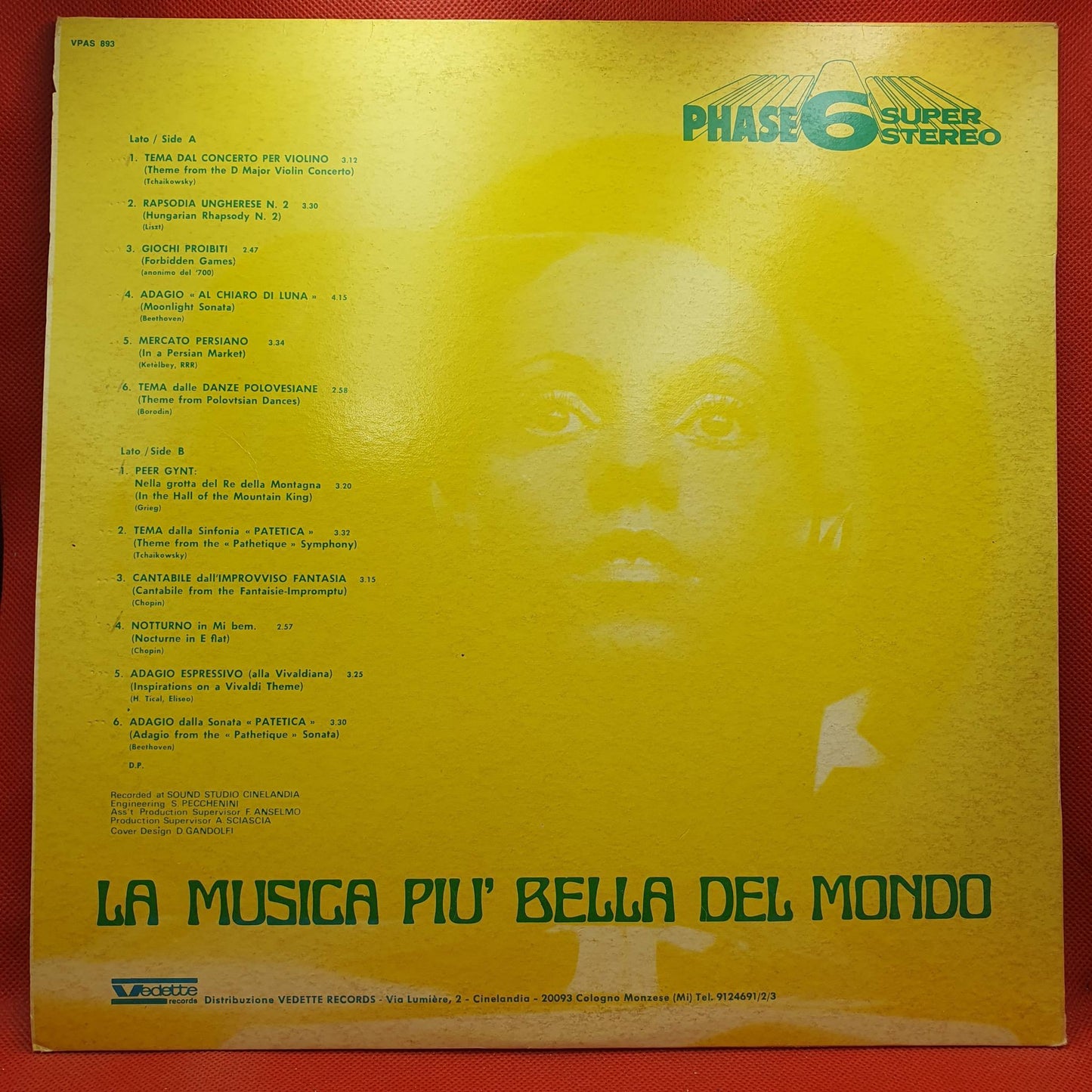 Orchestra Armando Sciascia – La Musica Più Bella Del Mondo (Music I Love)