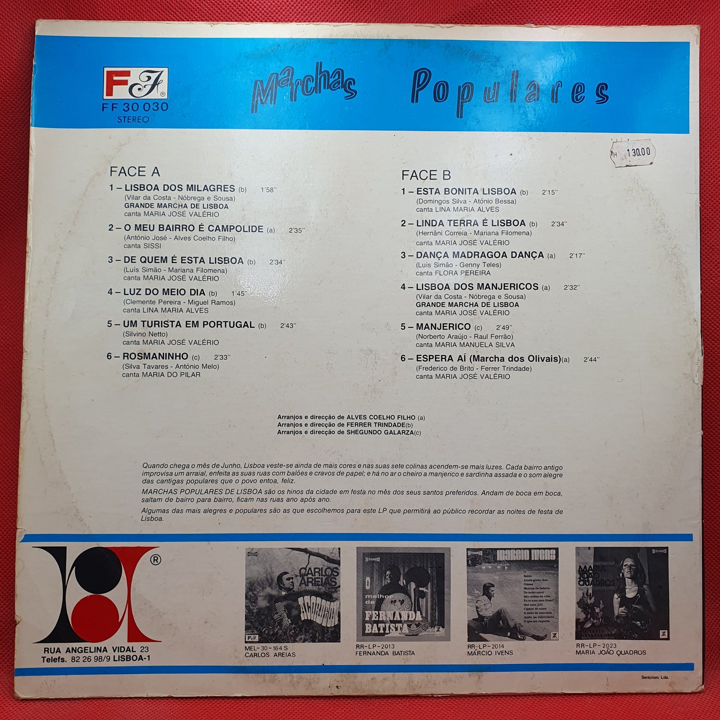 Various – Marchas Populares De Lisboa