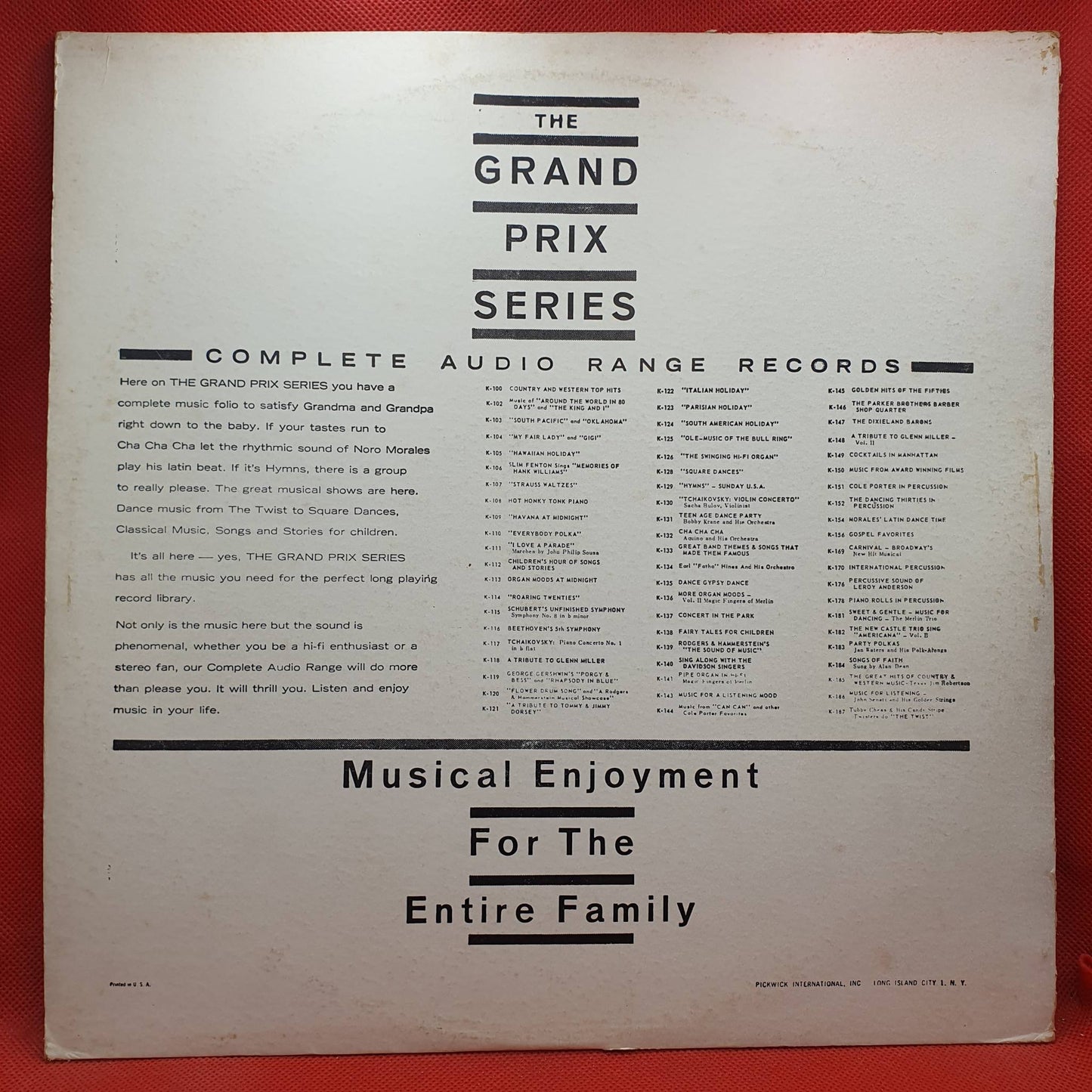 Various – The Greatest! In Person!