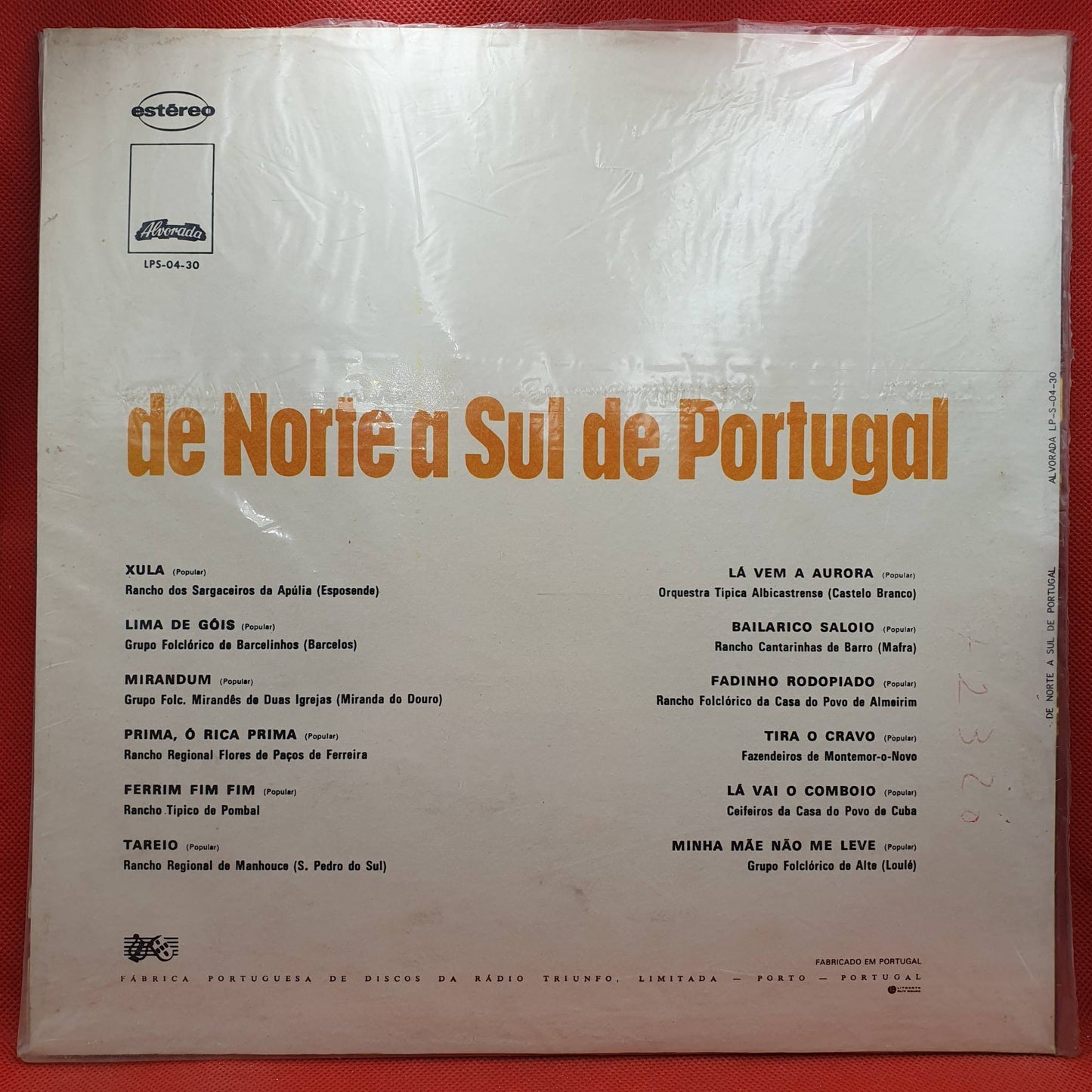 Various – De Norte A Sul De Portugal