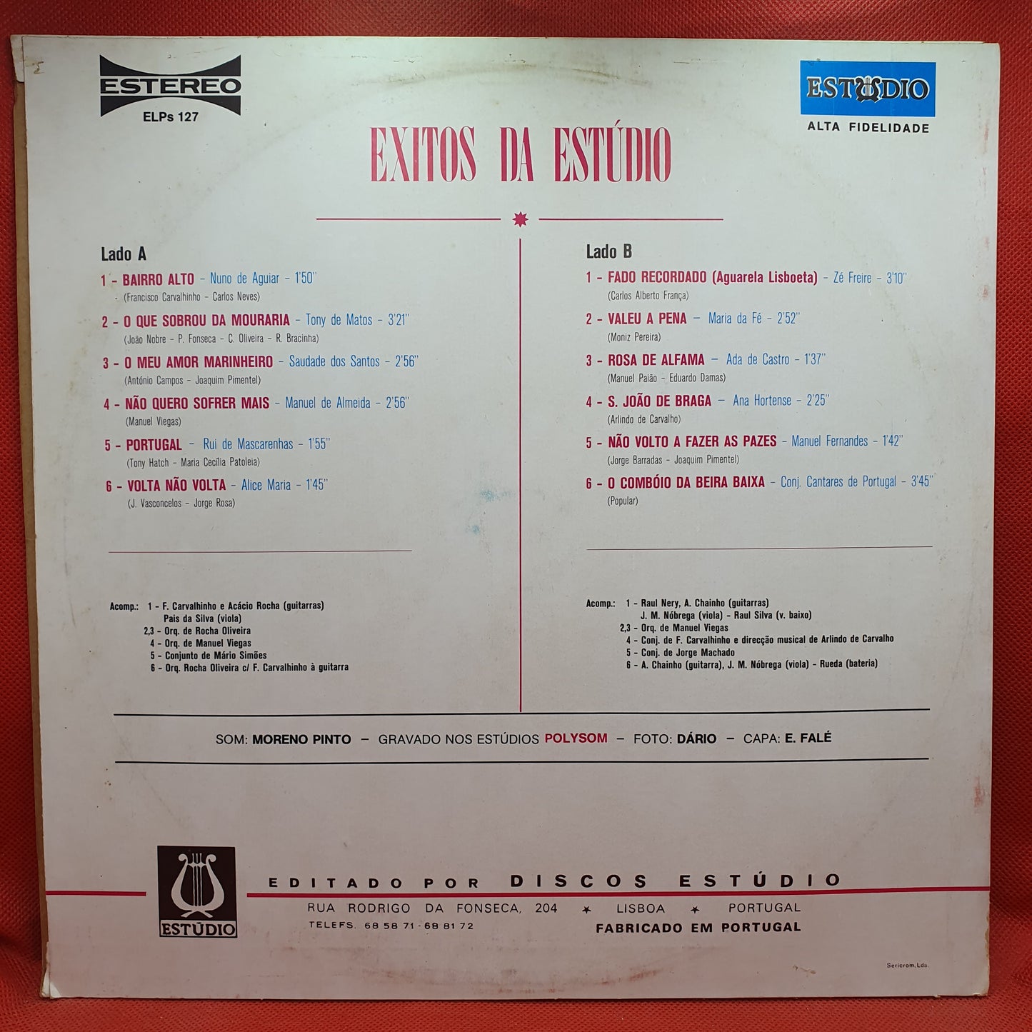 Various – Exitos Da Estúdio