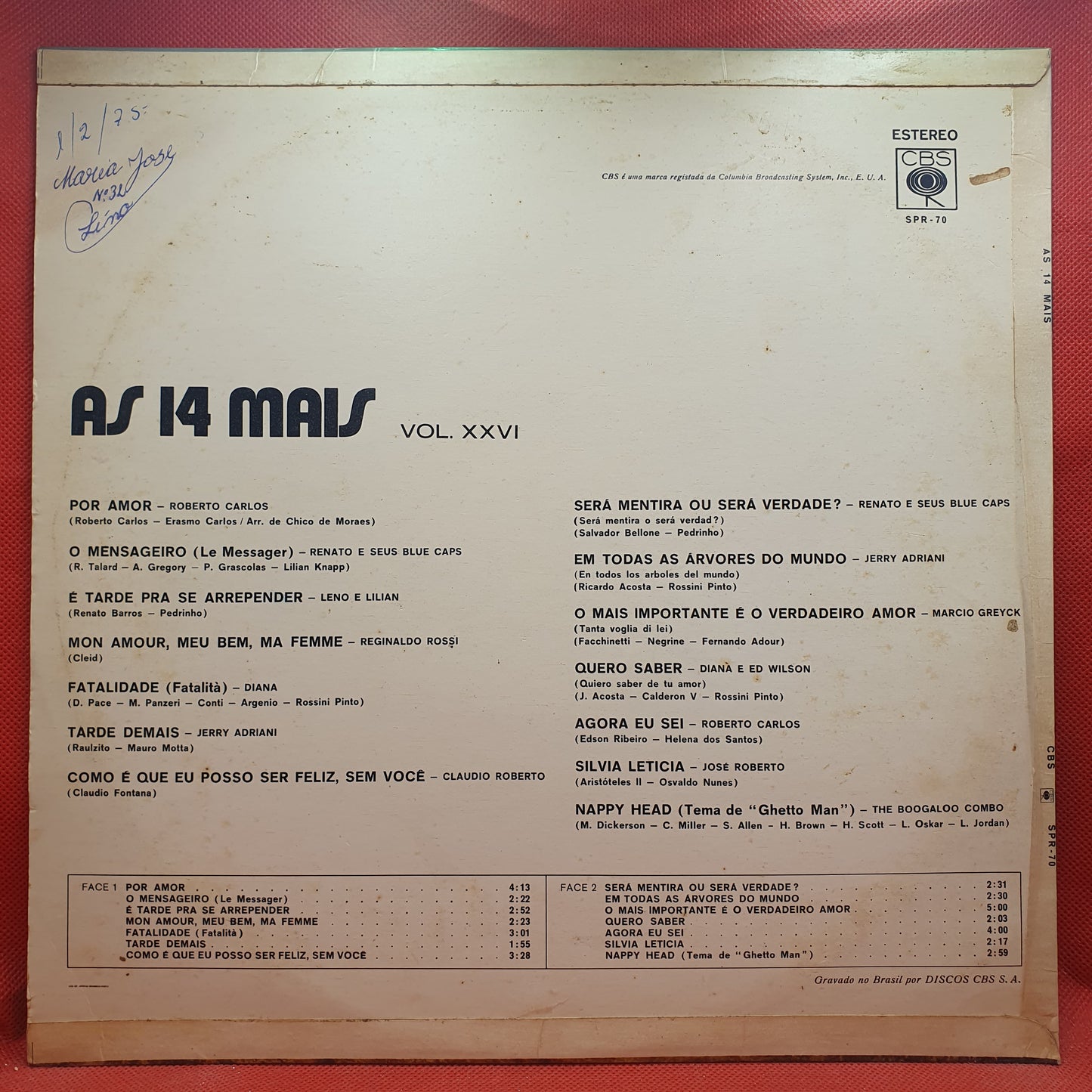 Various – As 14 Mais Vol. XXVI