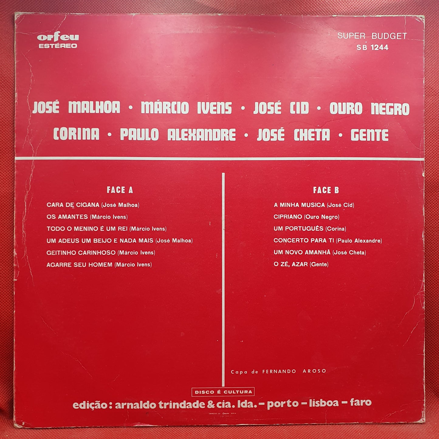 Various – Cara de Cigana, Os Amantes, A Minha Música, Um Português... E Outros