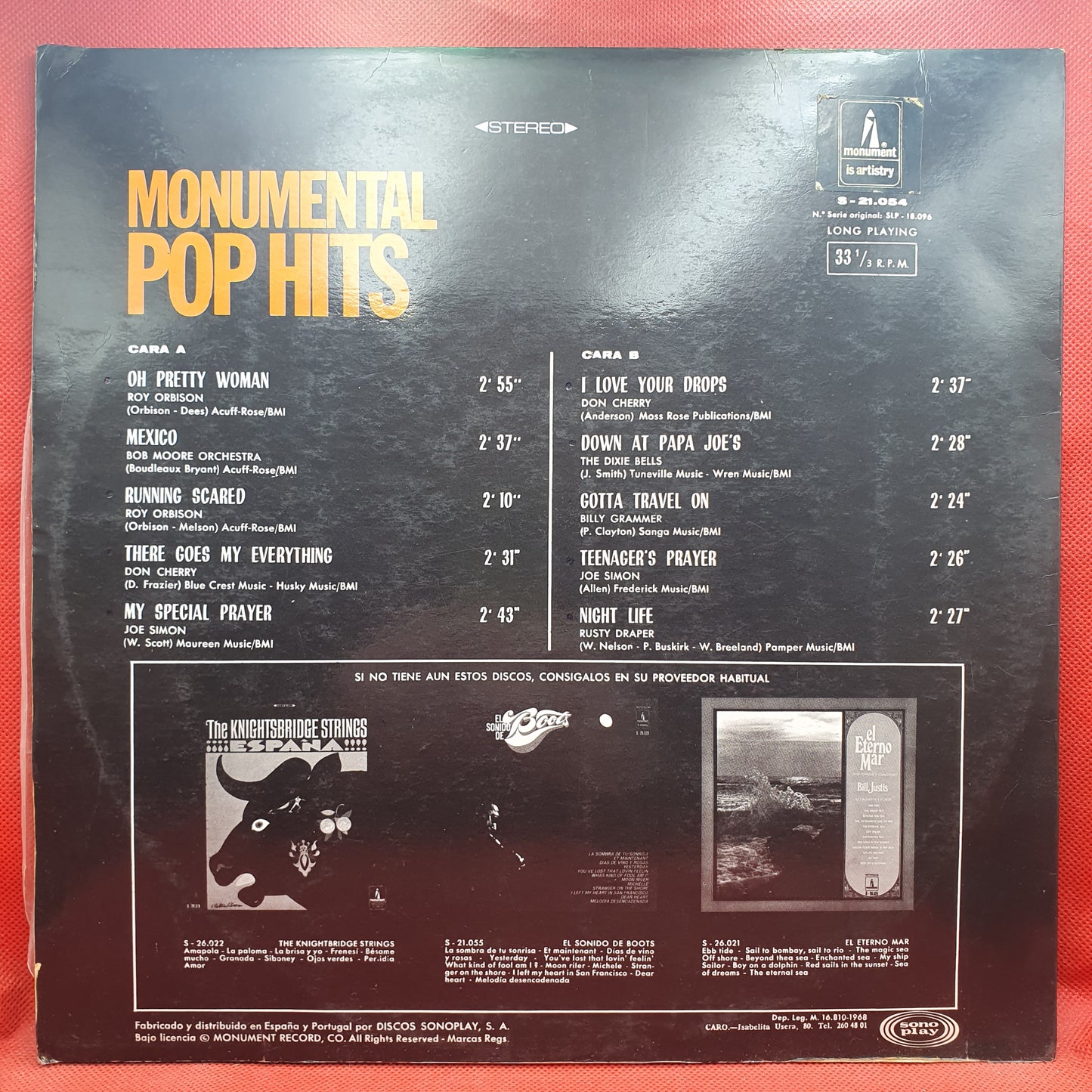 Various – Monumental Pop Hits