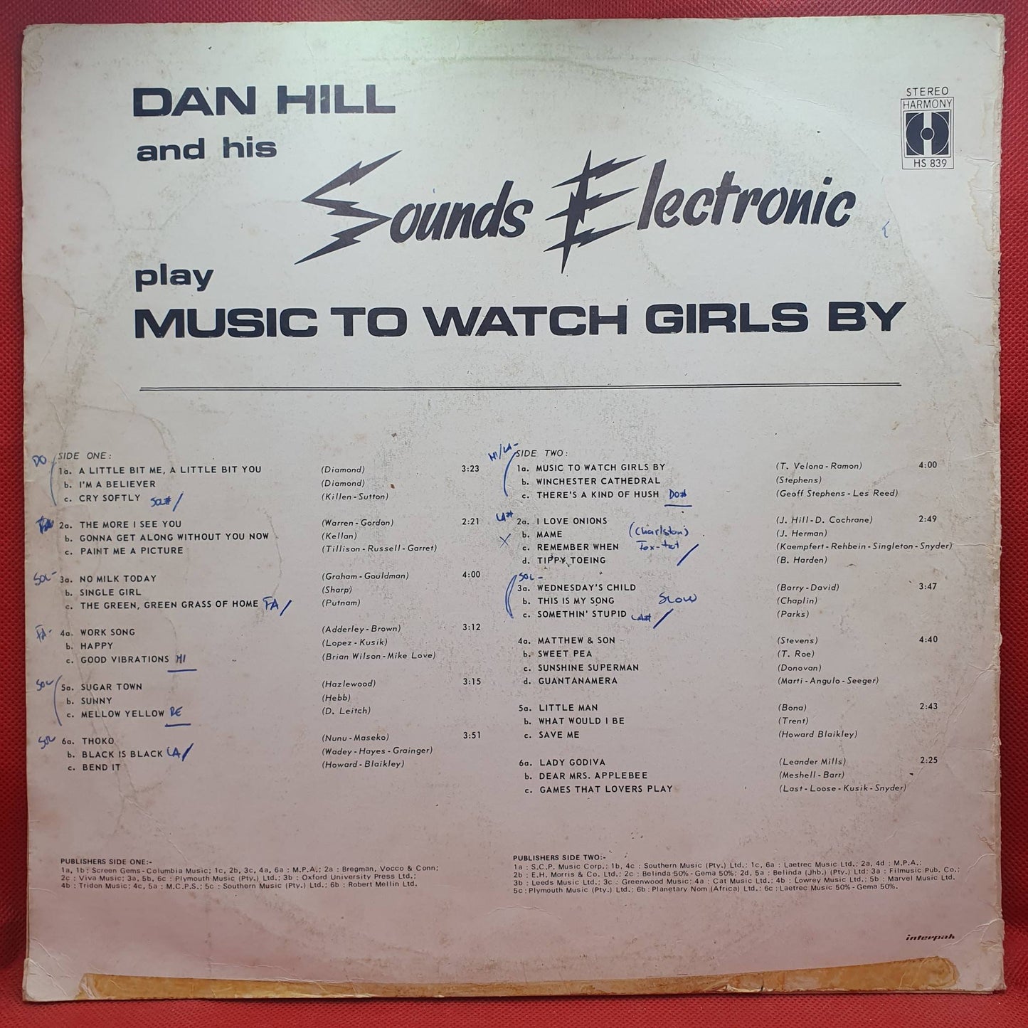 Dan Hill – Music To Watch Girls By