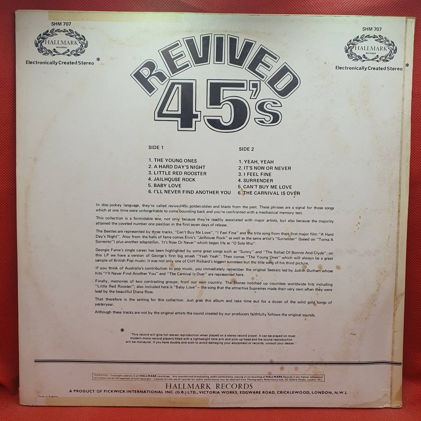 Unknown Artist – Revived 45's