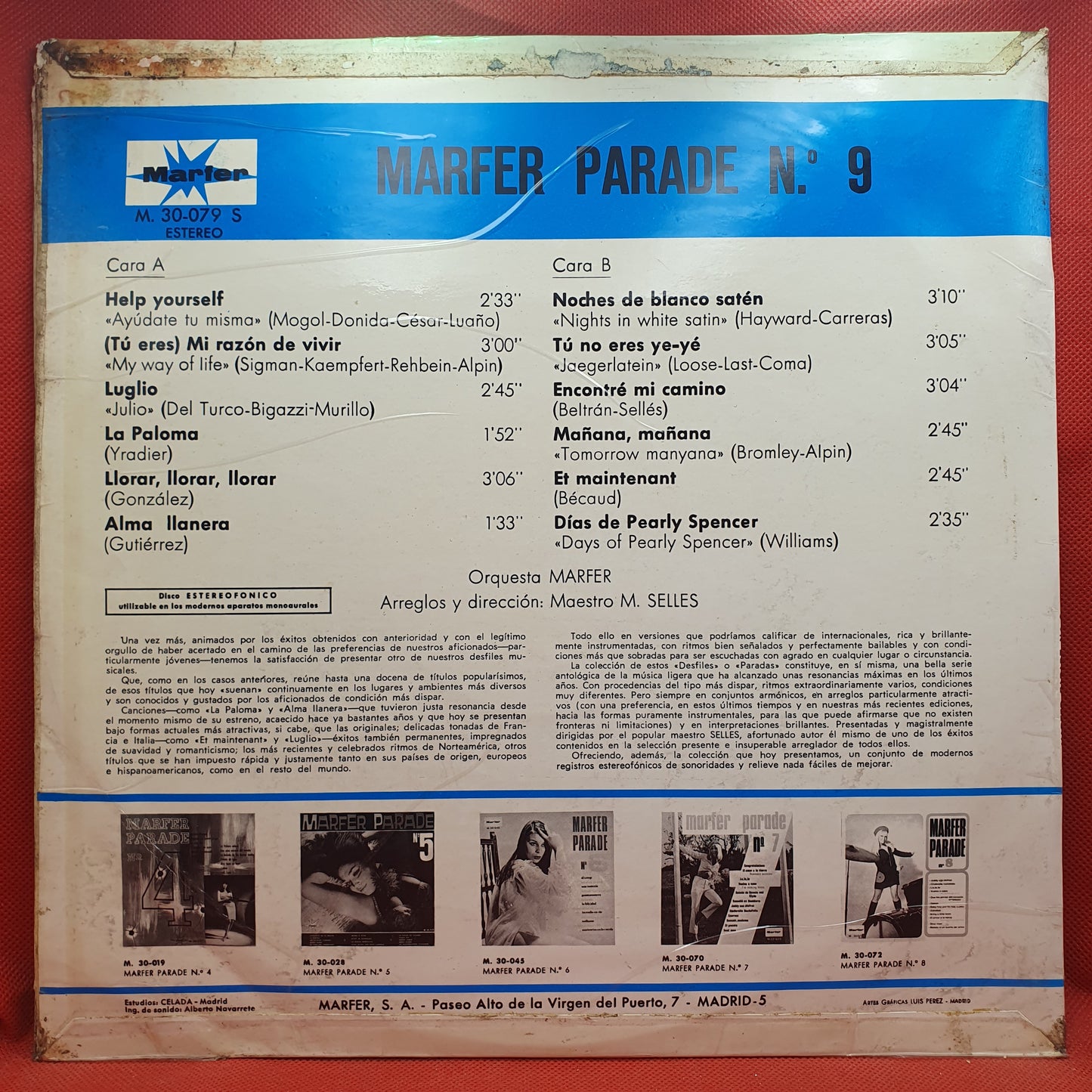 Orquesta Marfer – Marfer Parade Nº 9