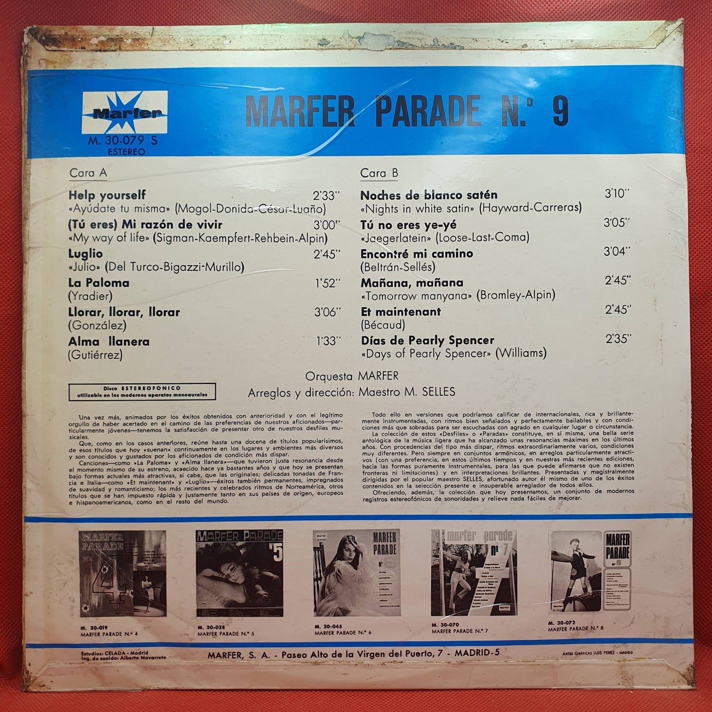 Orquesta Marfer – Marfer Parade Nº 9