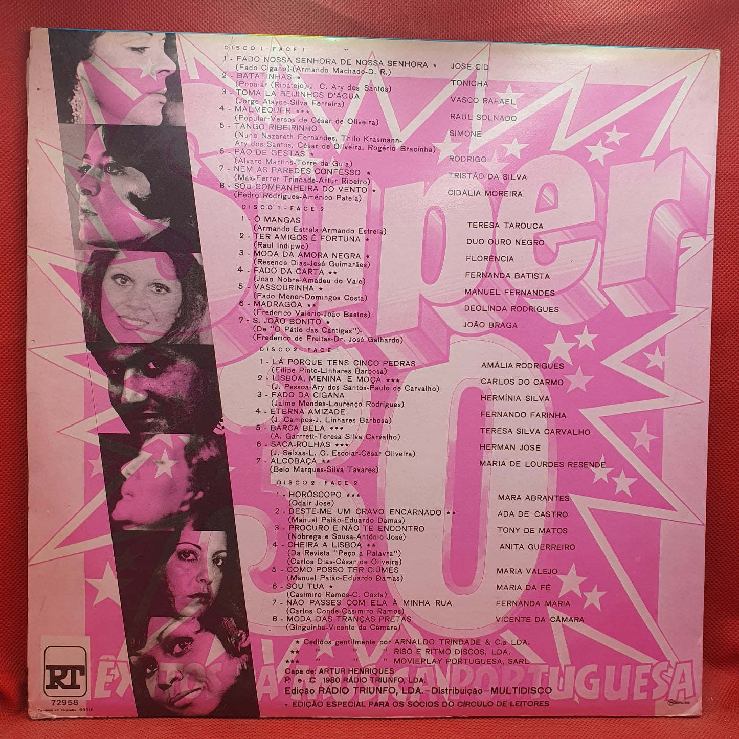 Various – Super 30 - Êxitos Da Música Portuguesa