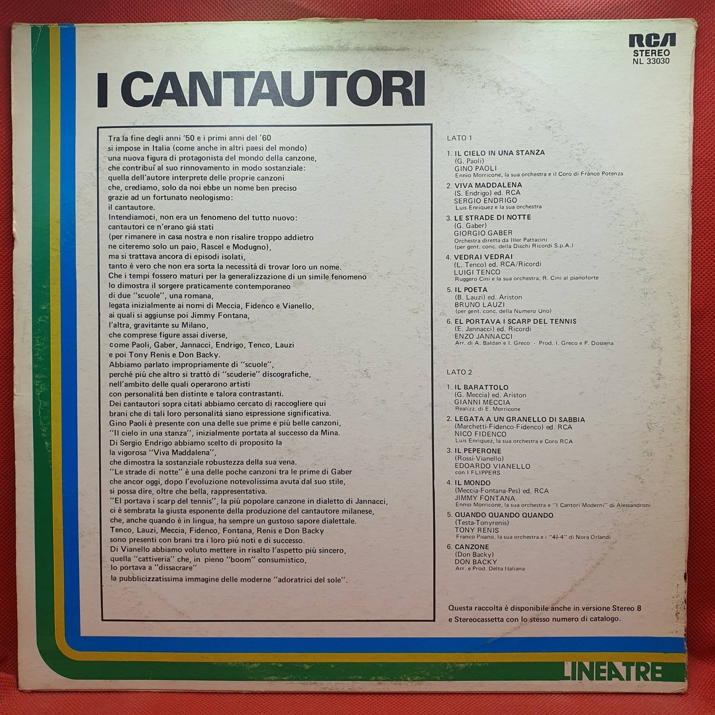 Various – I Cantautori
