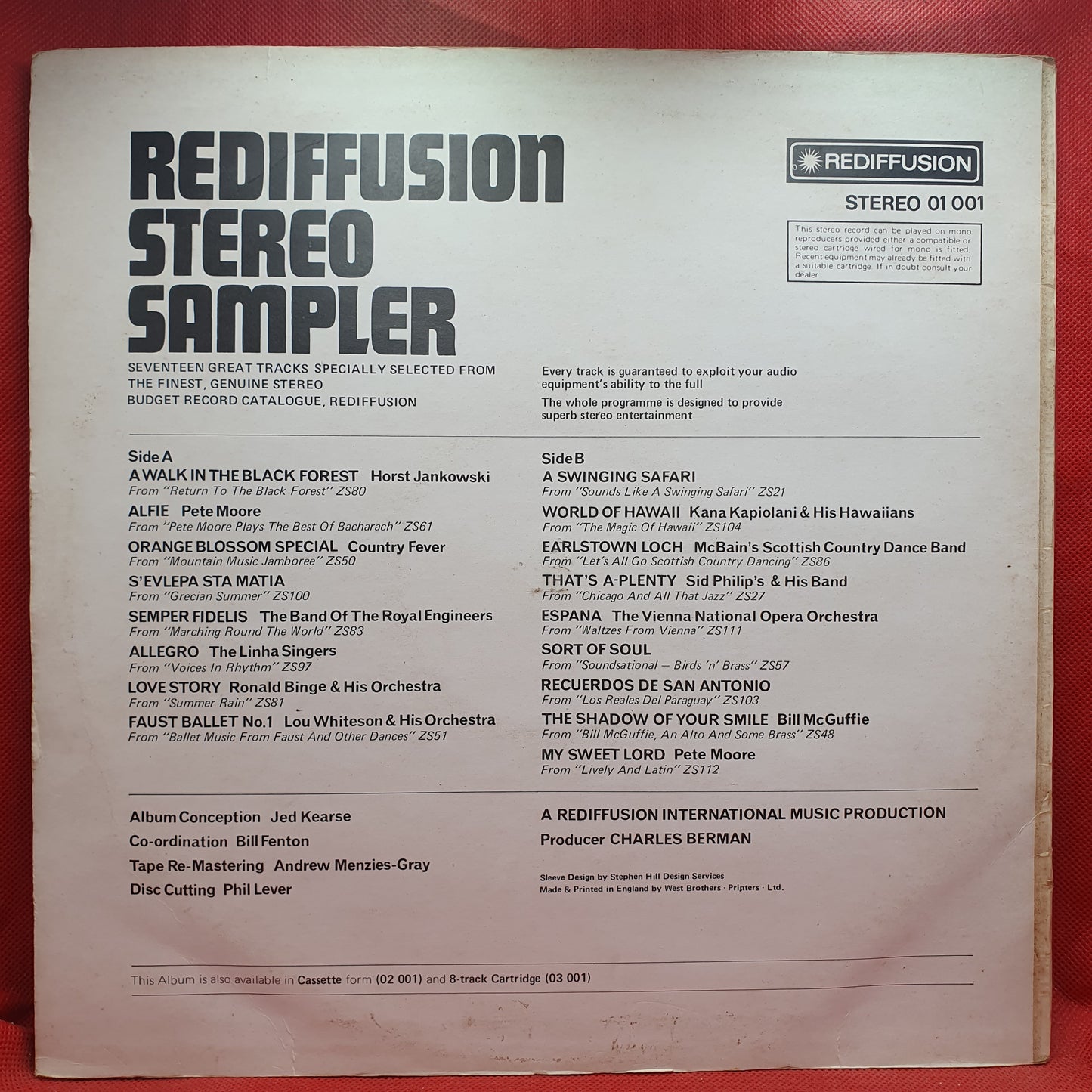 Various – Rediffusion Stereo Sampler