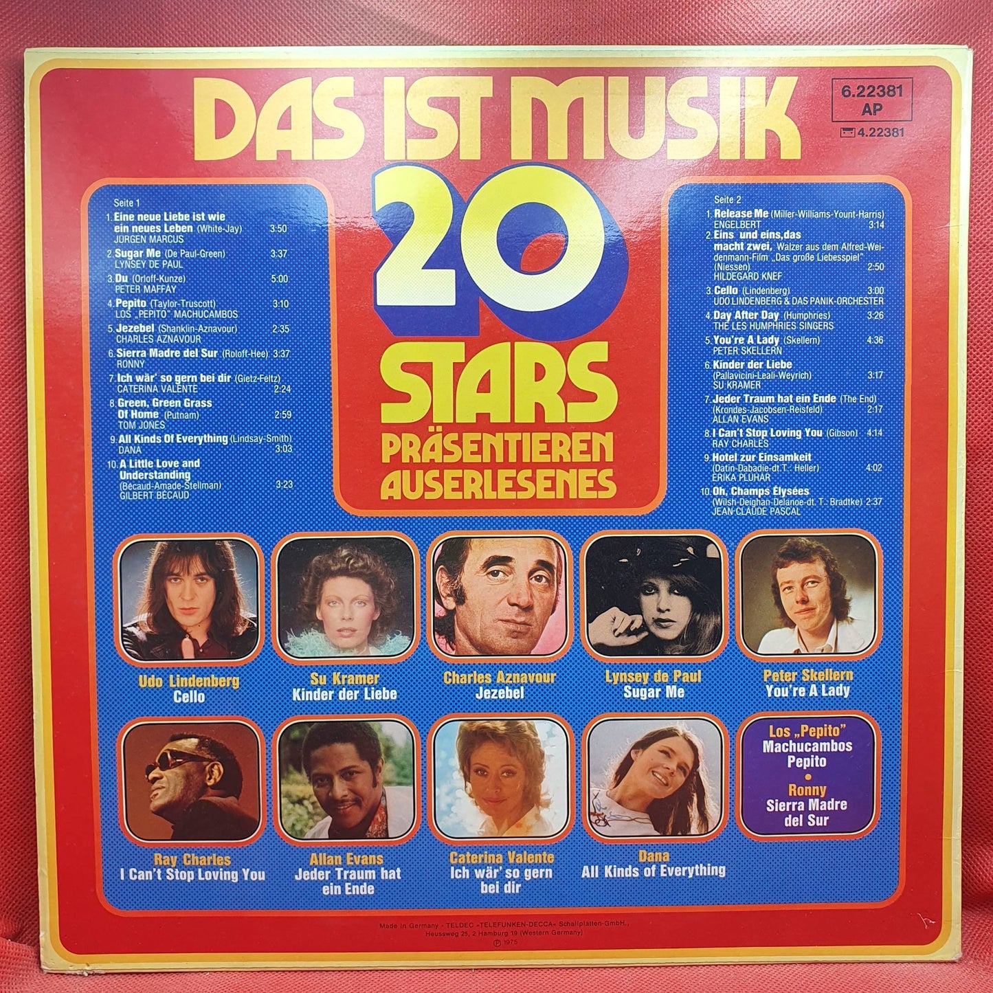 Various – Das Ist Musik – 20 Stars Präsentieren Auserlesenes