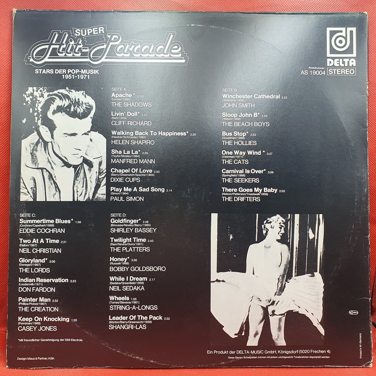 Various – Super Hit-Parade Stars Der Pop-Music 1951-1971