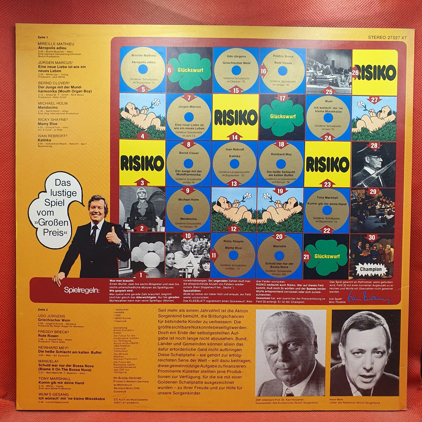 Various – Der Grosse Preis - Stars Und Ihre Goldenen Hits, Ausgabe 1976