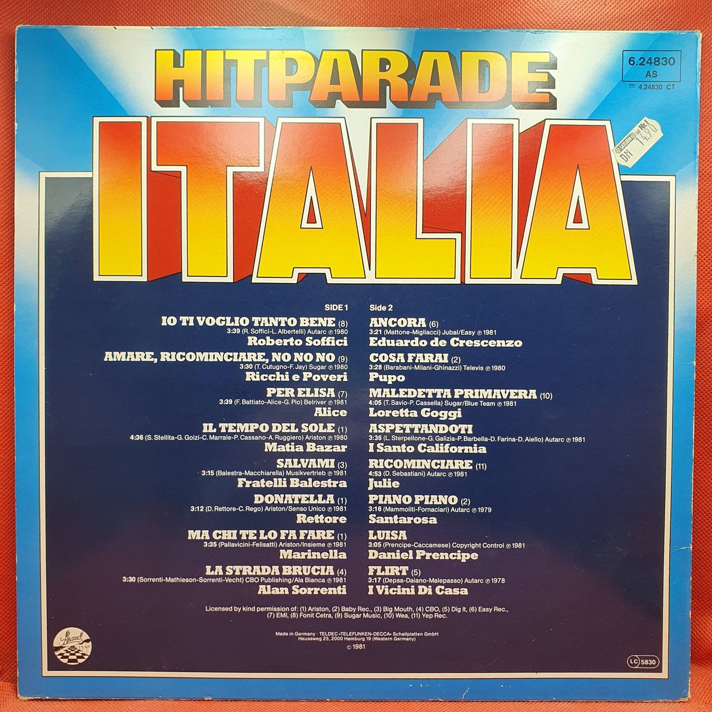 Various – Hitparade Italia