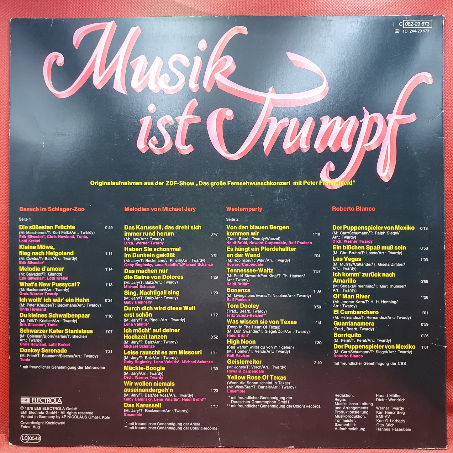 Various – Musik Ist Trumpf (Folge 1 & 2 76)