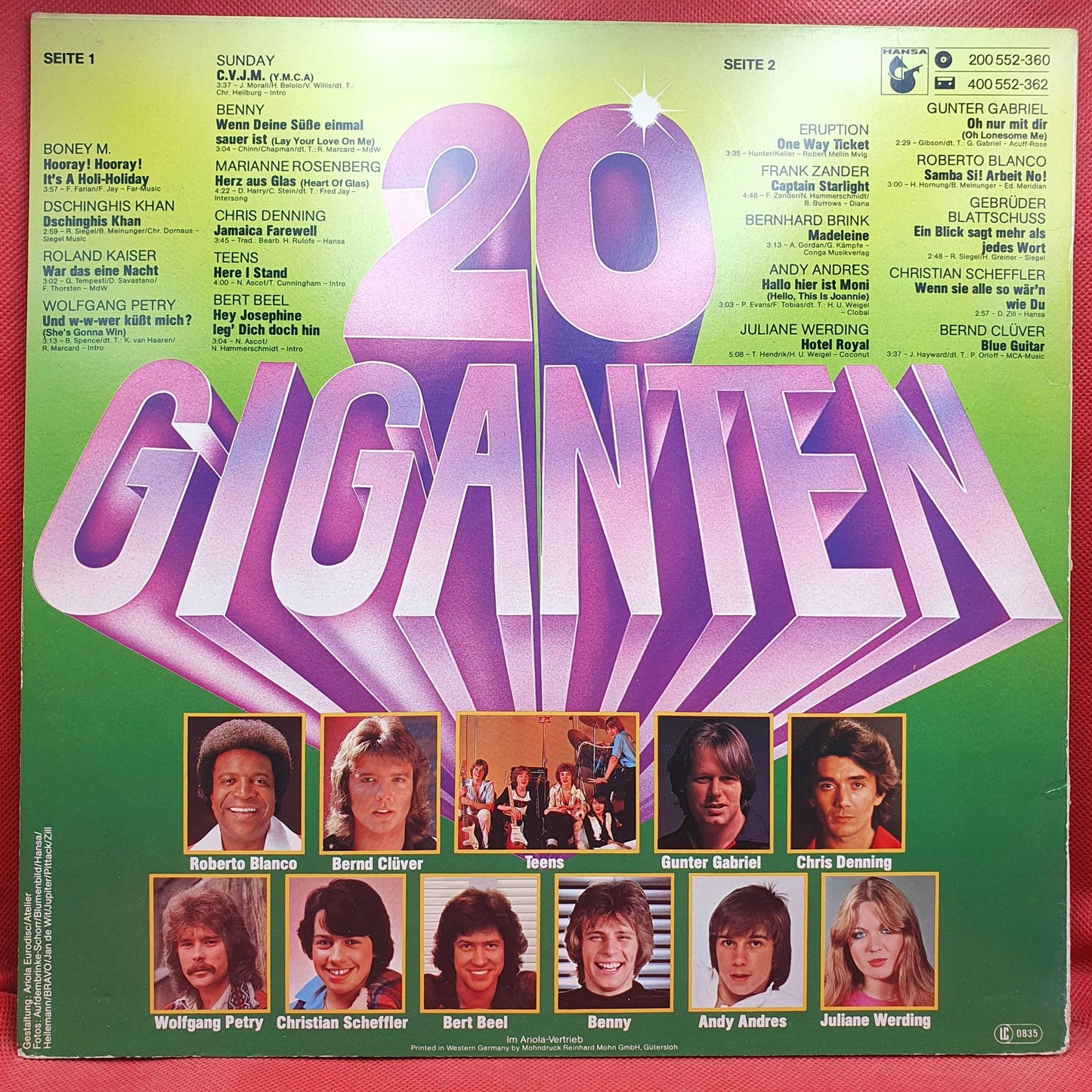 Various – 20 Giganten Vol. 3