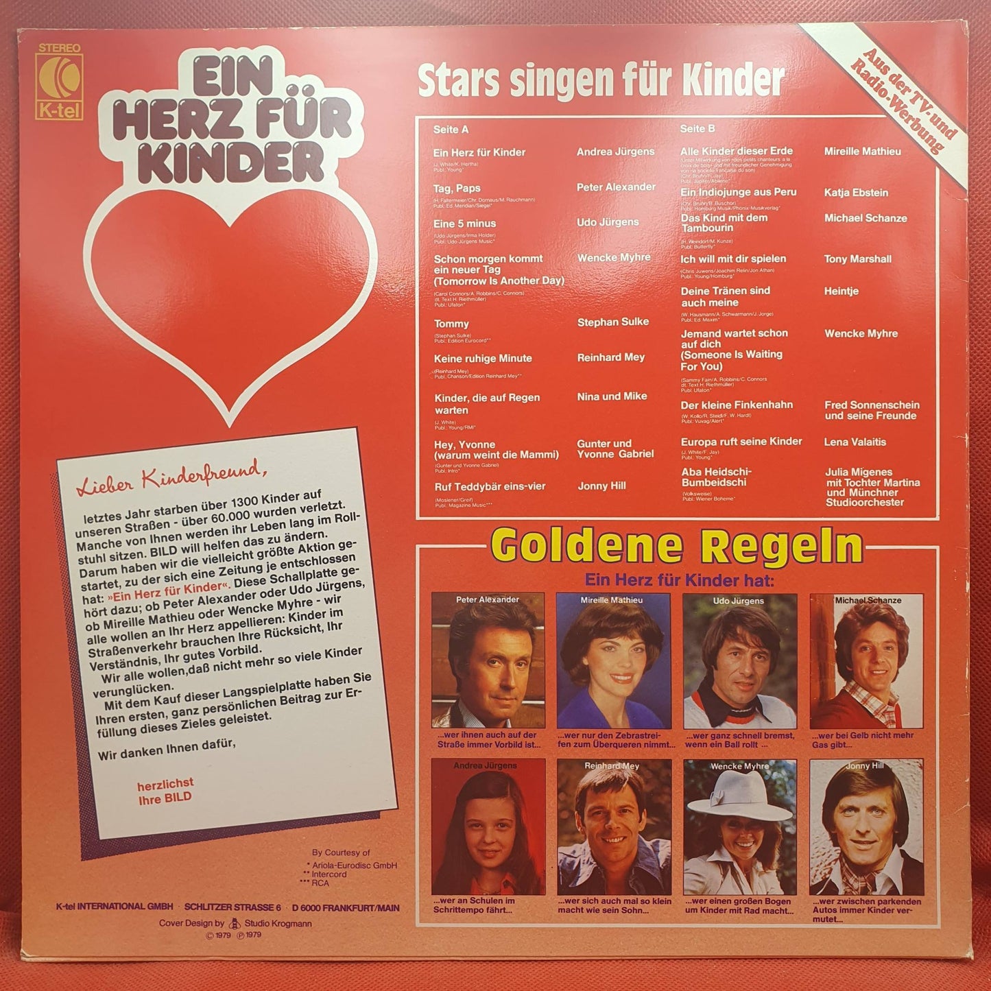 Various – Ein Herz Für Kinder (Stars Singen Für Kinder)