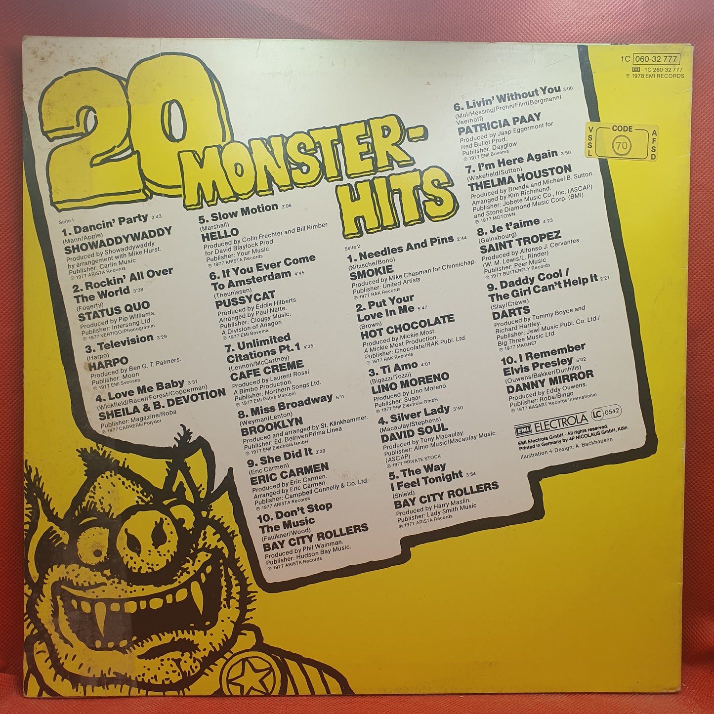 Various – 20 Monster-Hits