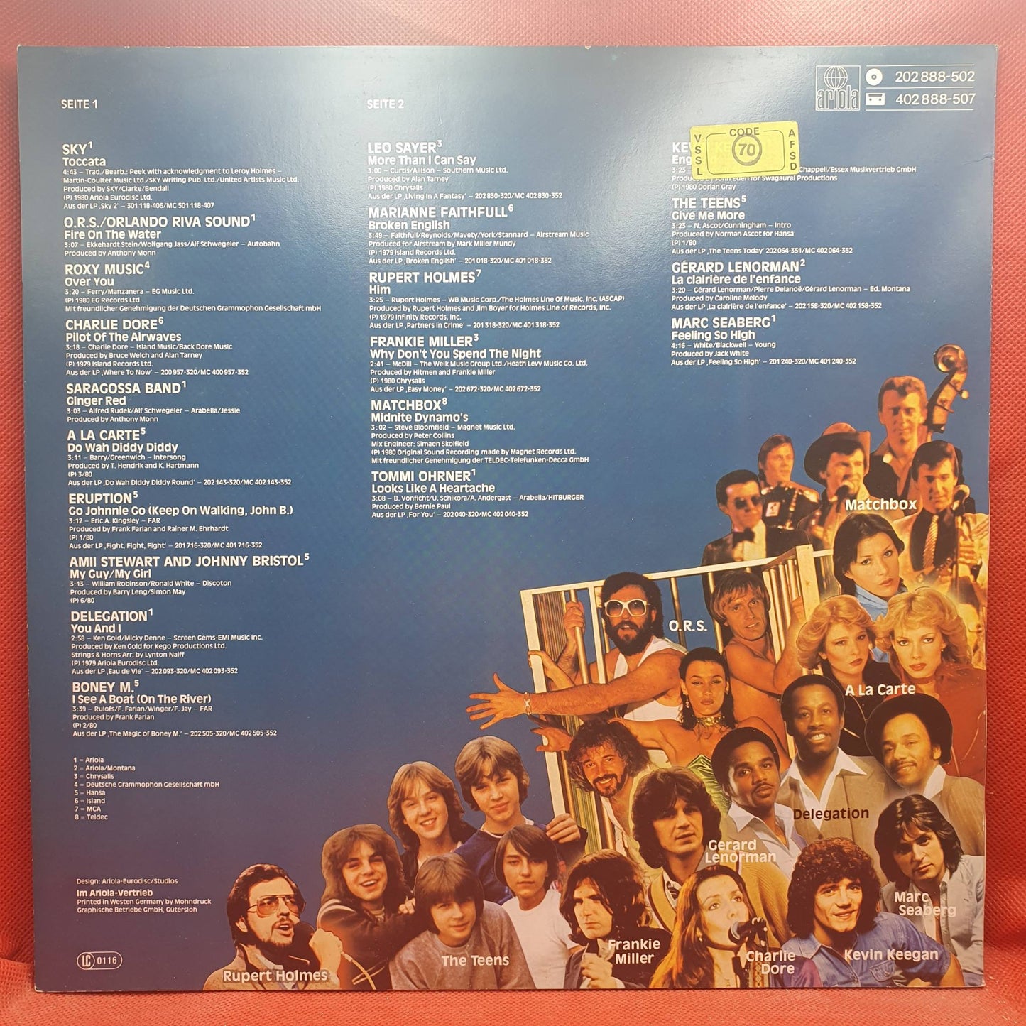 Various – Super 20 - Pop Non Stop