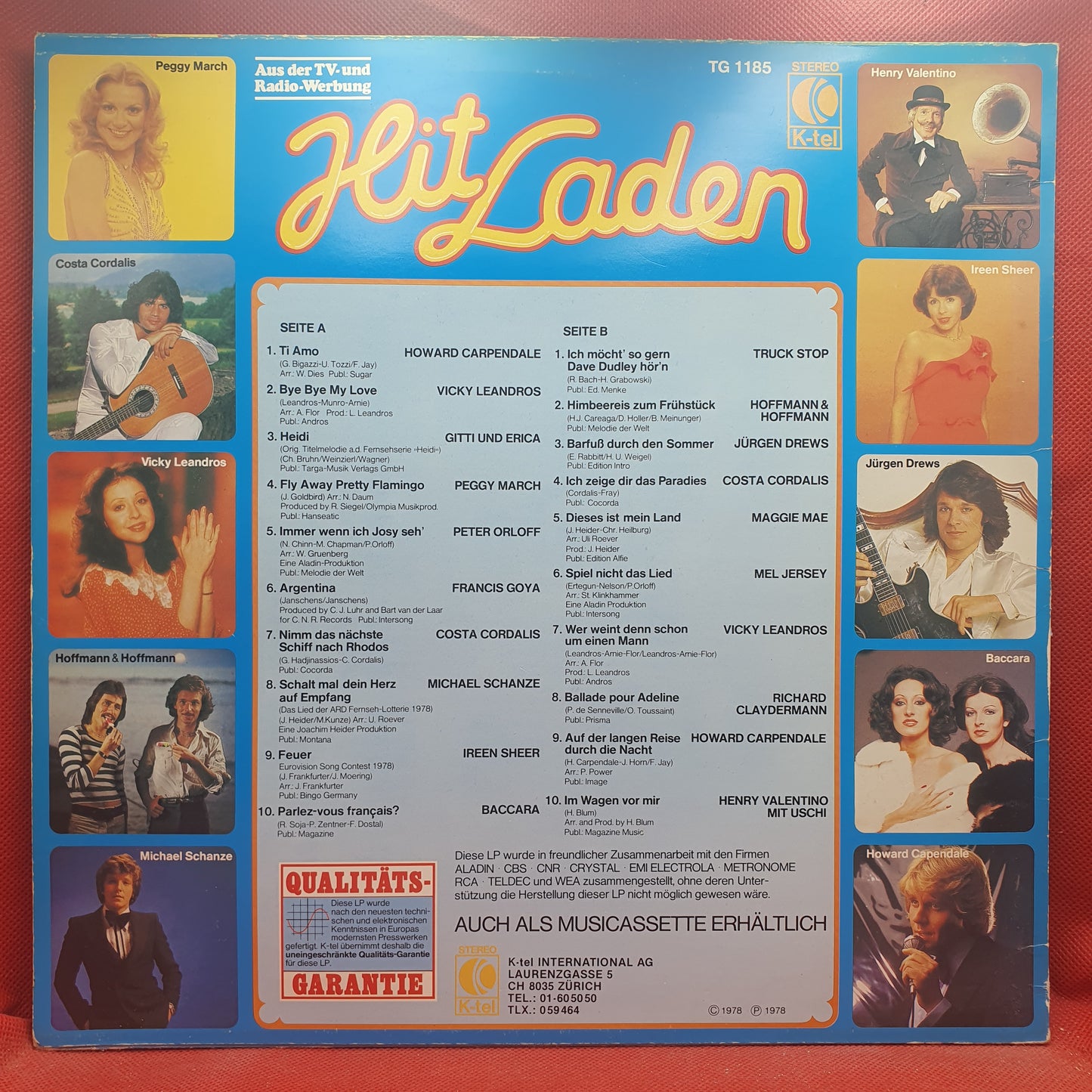 Various – Hit Laden - Deutsche Top-Hits '78