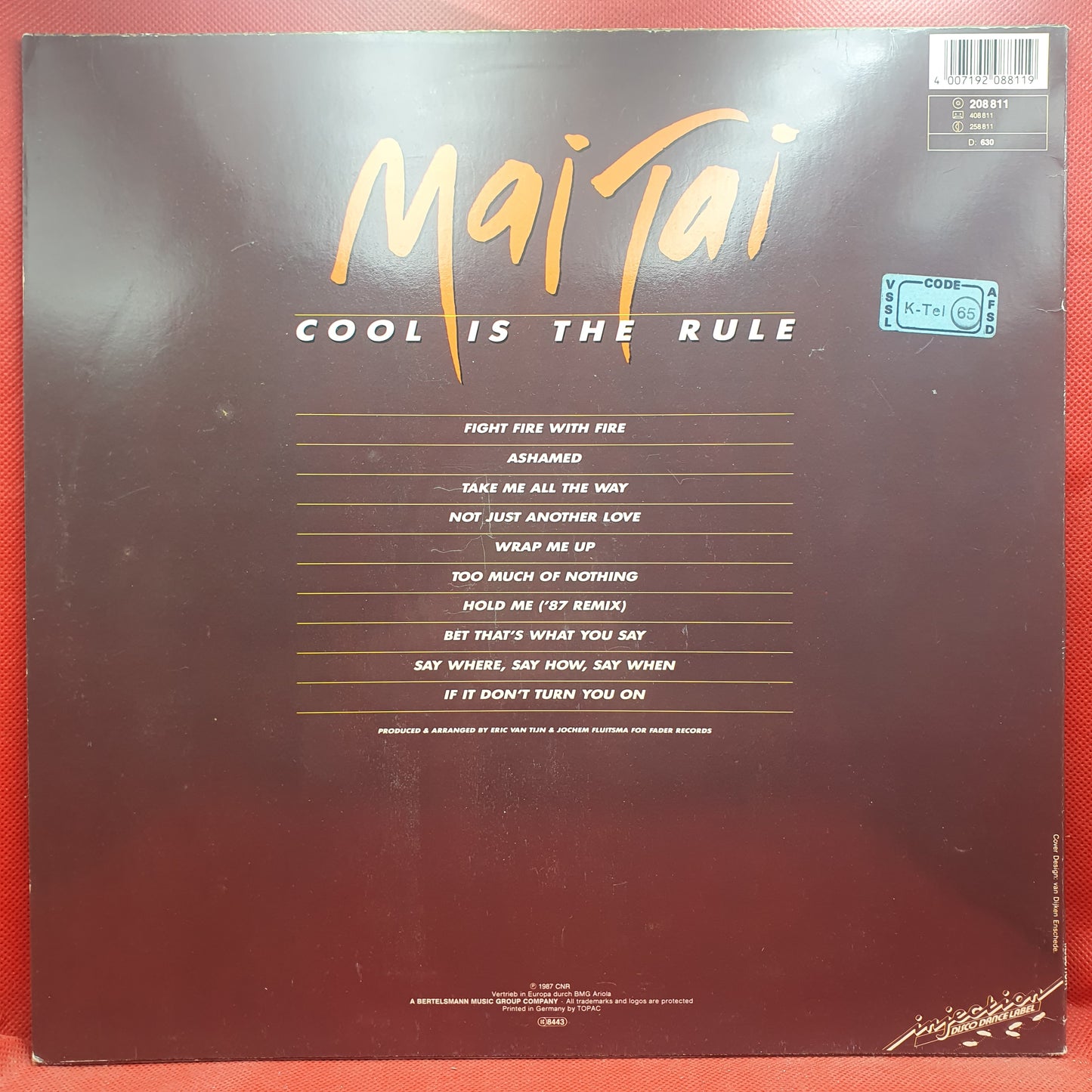 Mai Tai – Cool Is The Rule