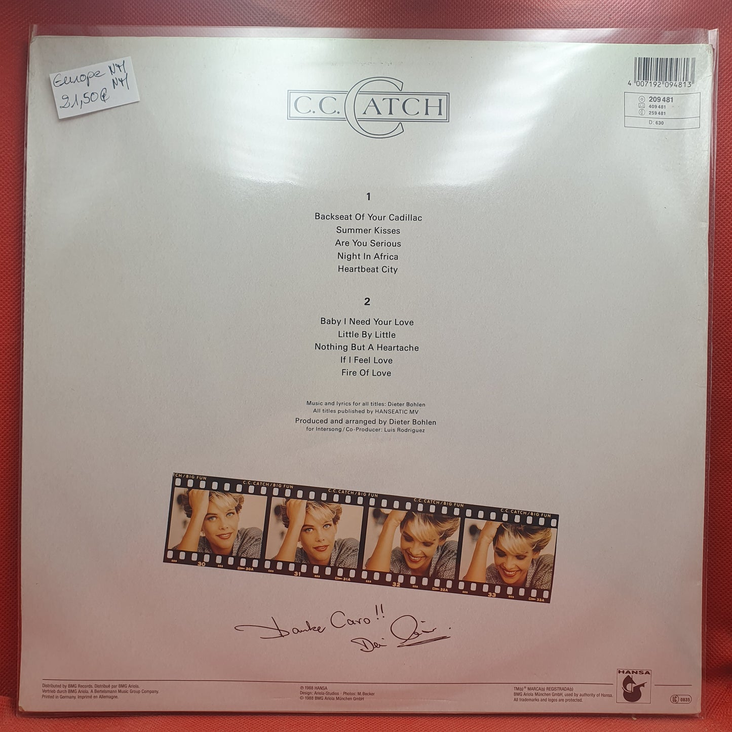 C.C. Catch – Big Fun