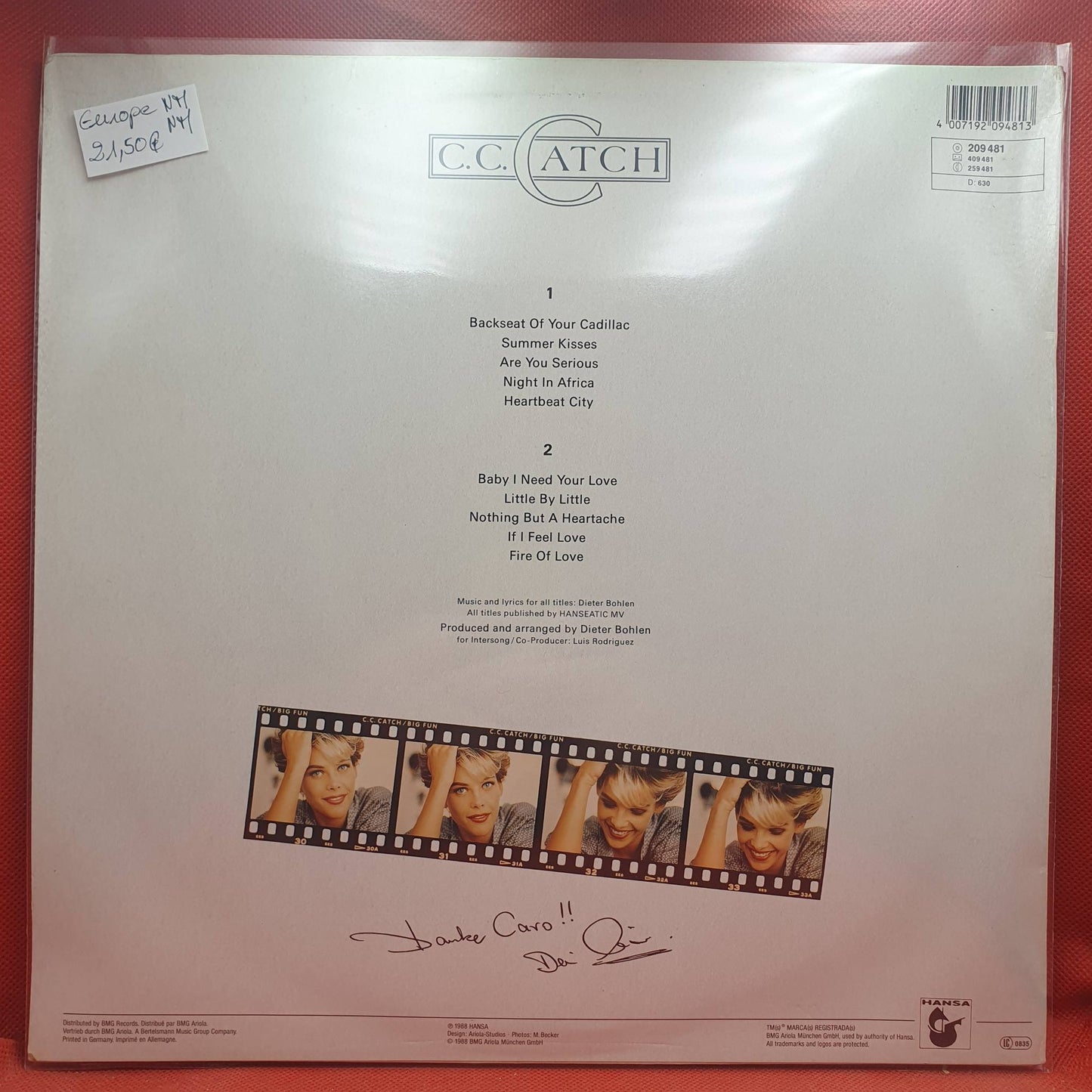 C.C. Catch – Big Fun