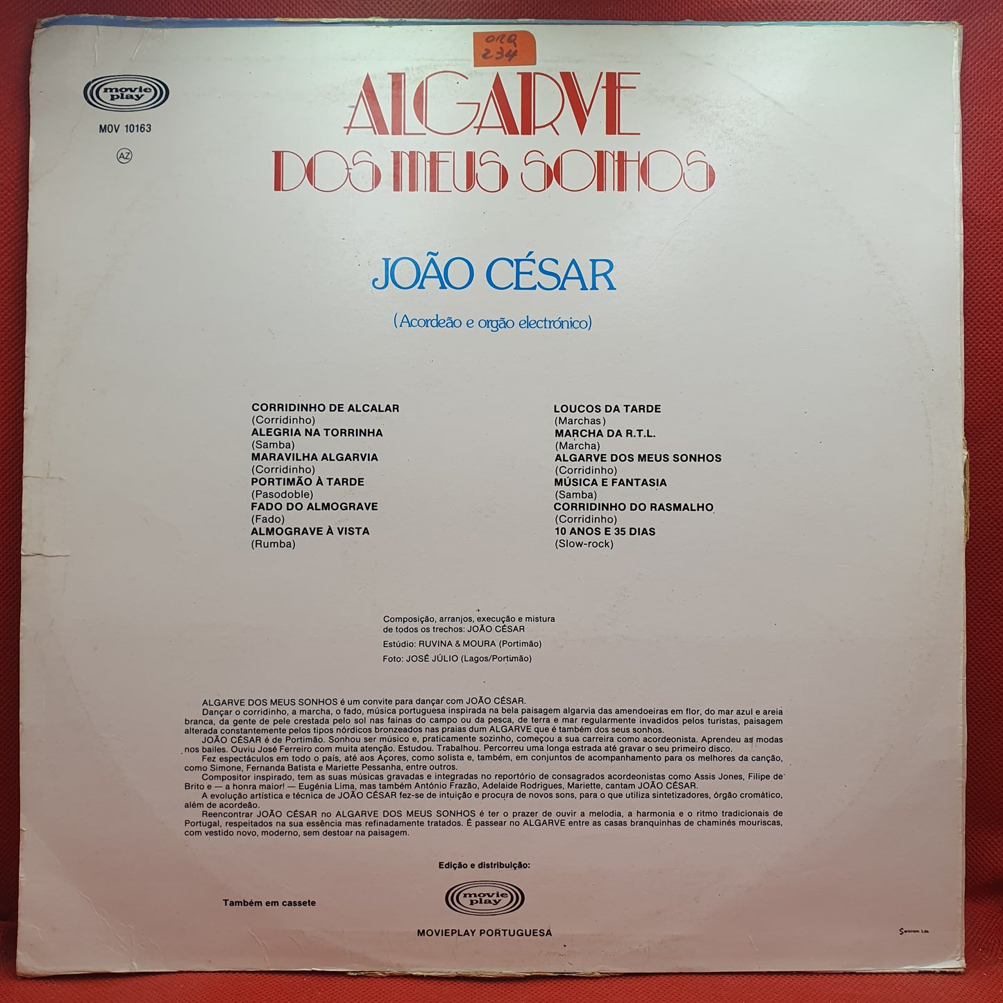 João César – Algarve Dos Meus Sonhos