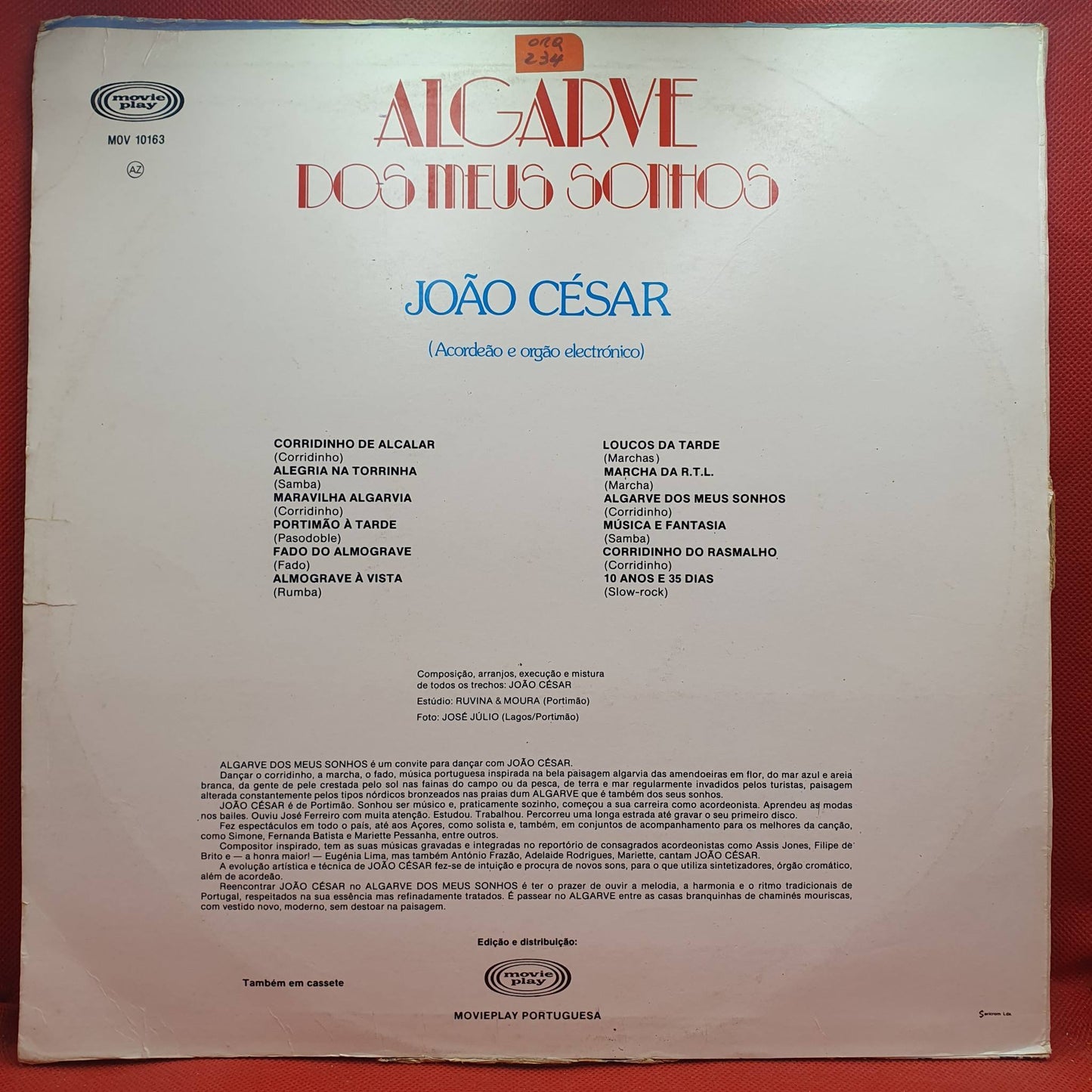 João César – Algarve Dos Meus Sonhos