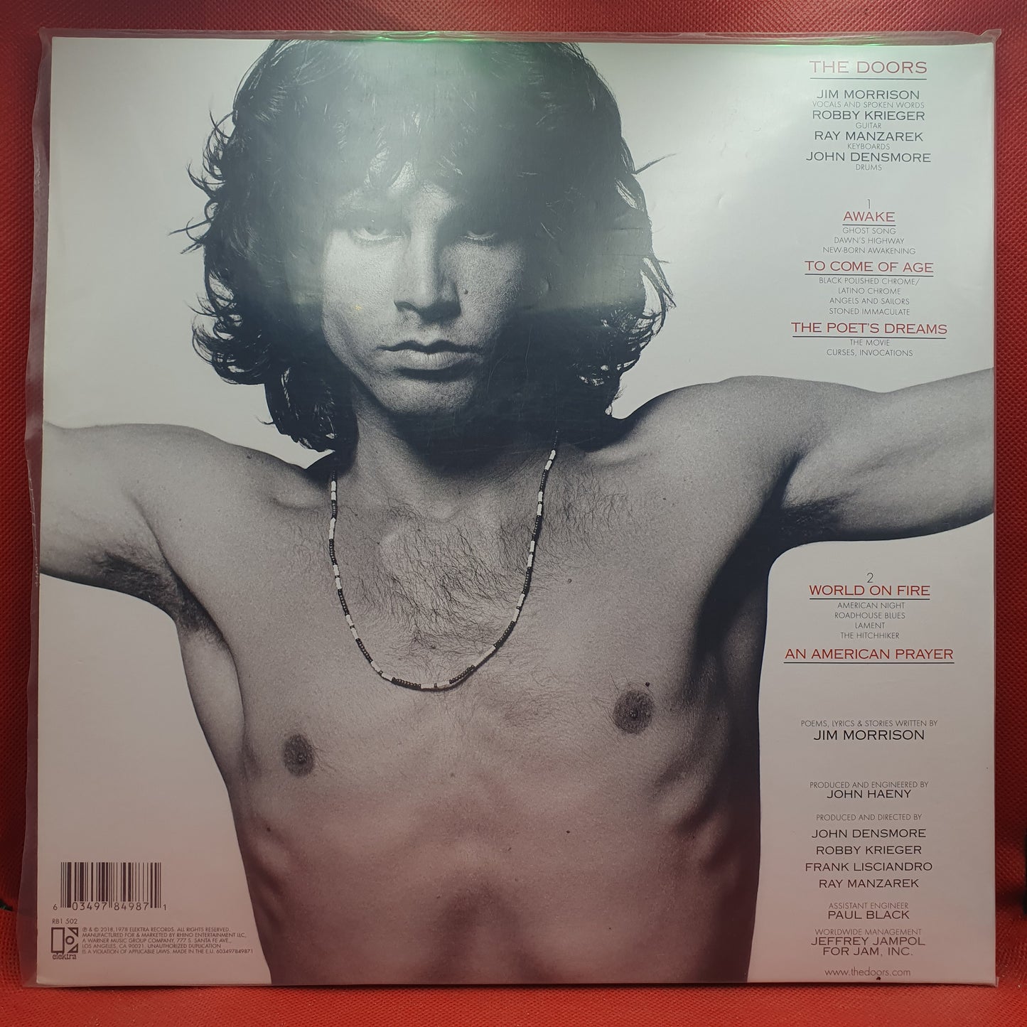 Jim Morrison, The Doors – An American Prayer - Music By The Doors