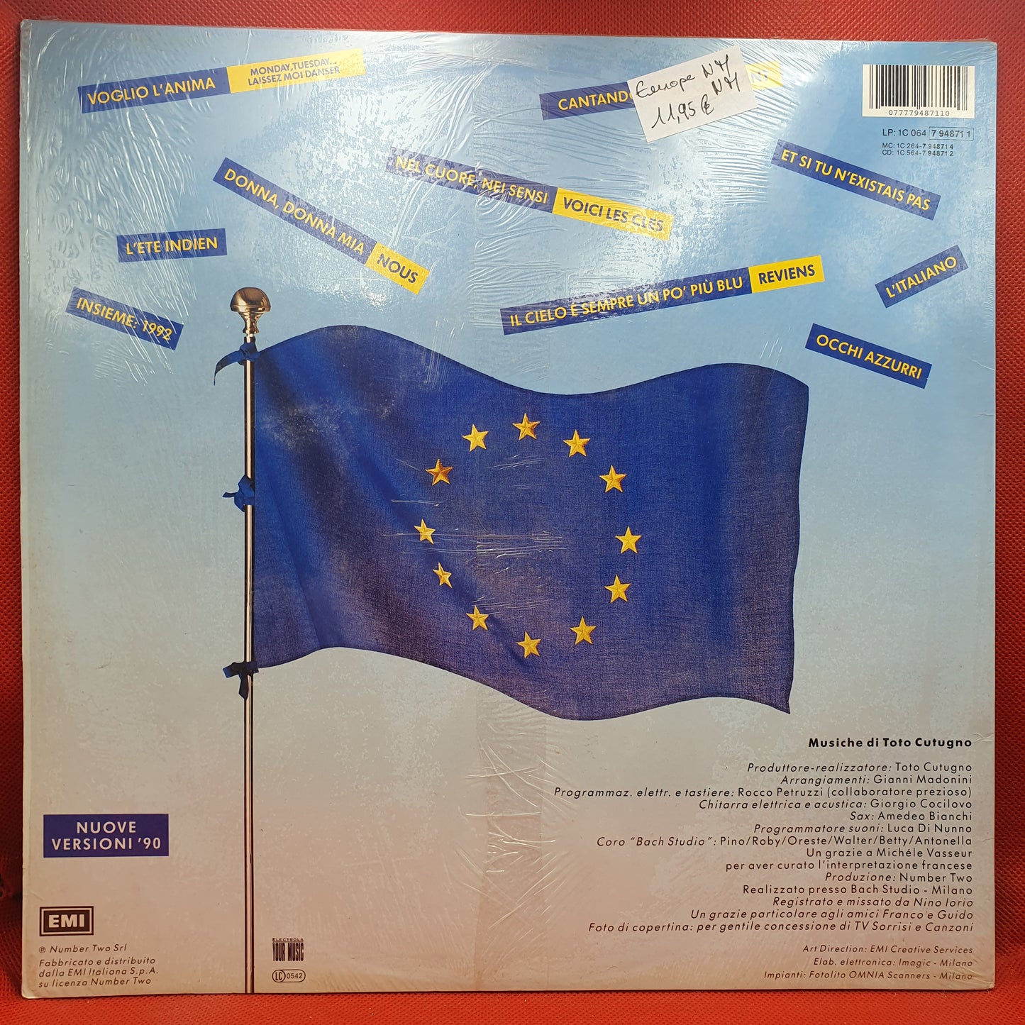 Toto Cutugno – Insieme: 1992