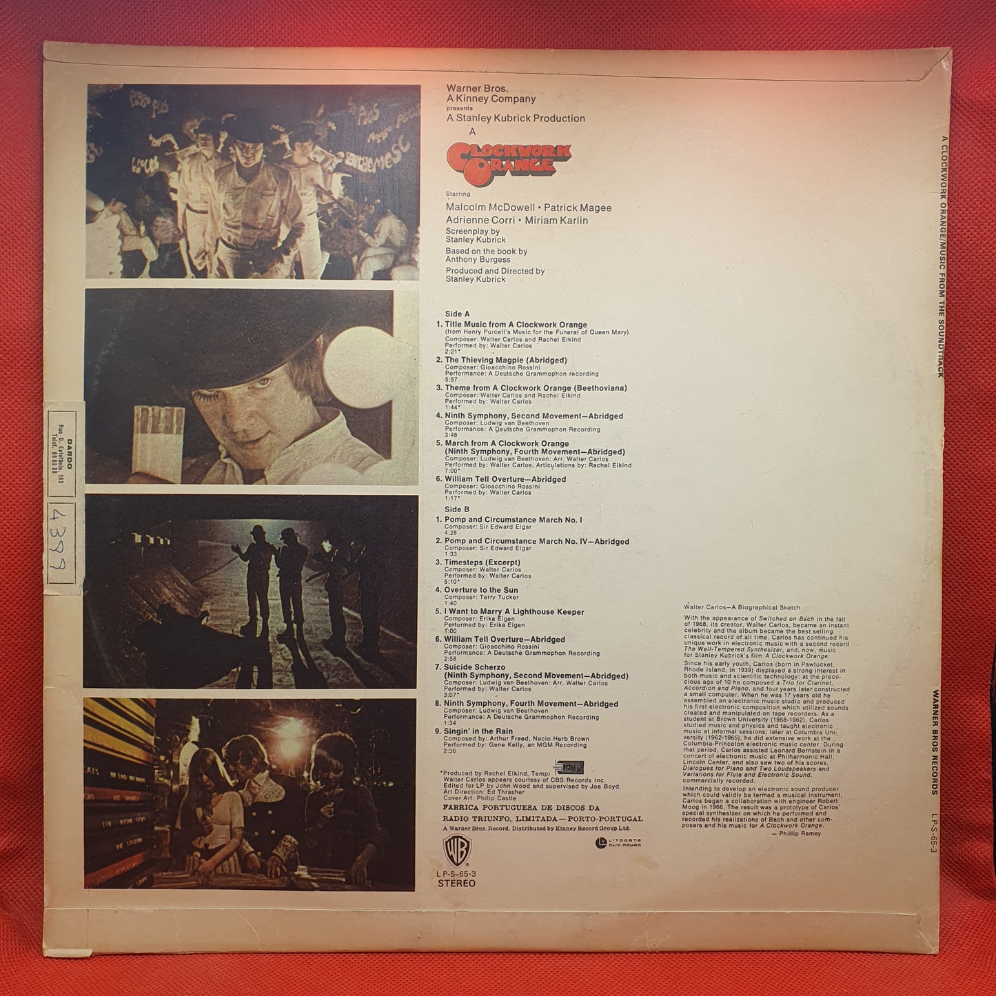 Various – Stanley Kubrick's A Clockwork Orange