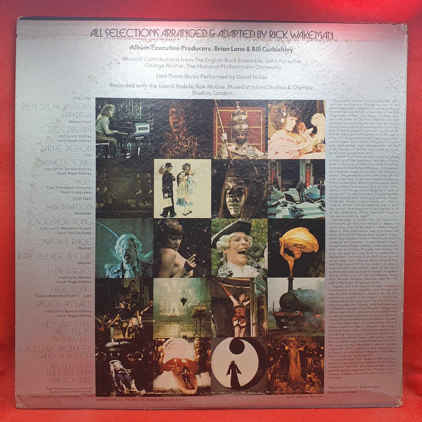 Roger Daltrey & Rick Wakeman – Lisztomania