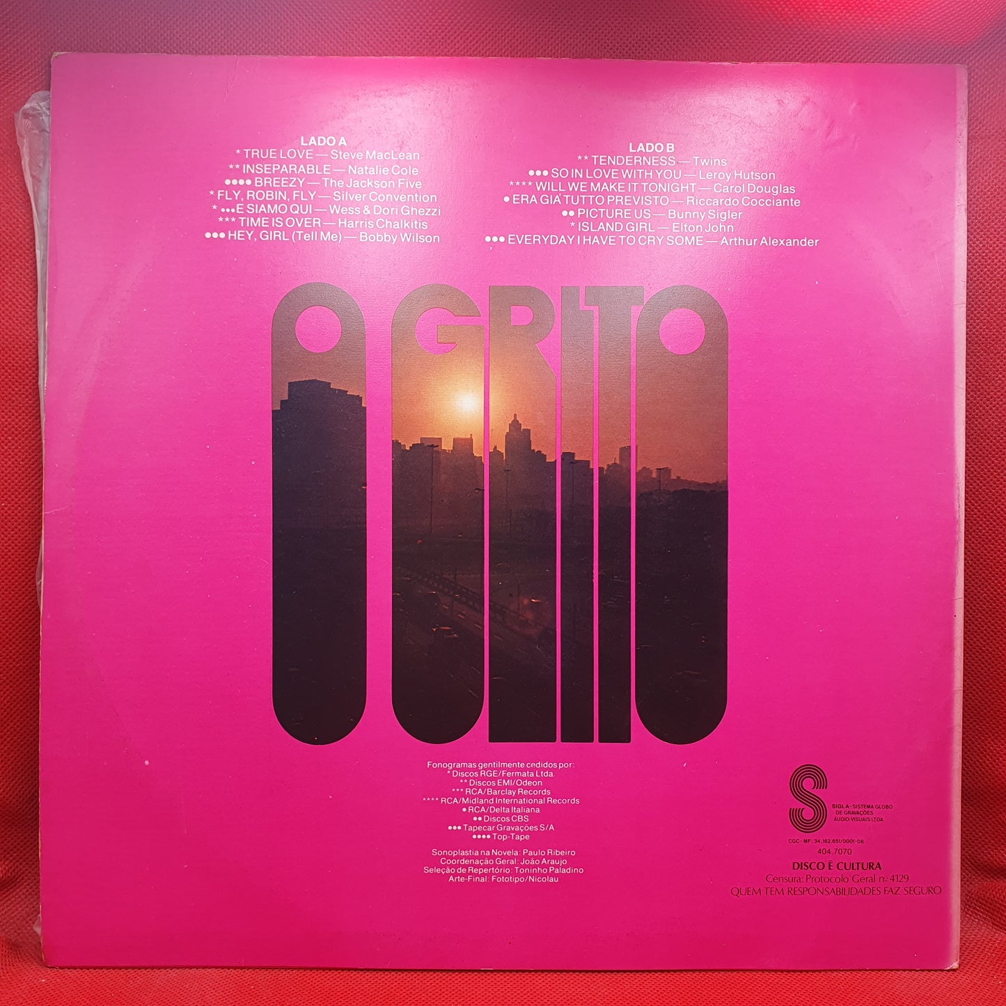 Various – O Grito (Trilha Sonora Internacional)