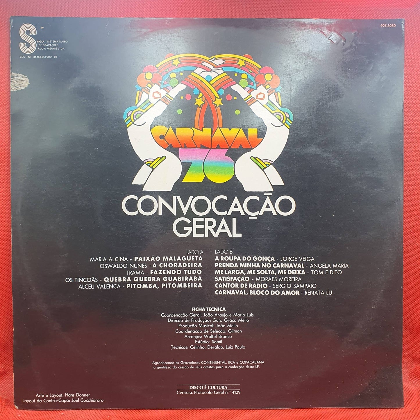 Various – Carnaval 76 - Convocação Geral N.º 2