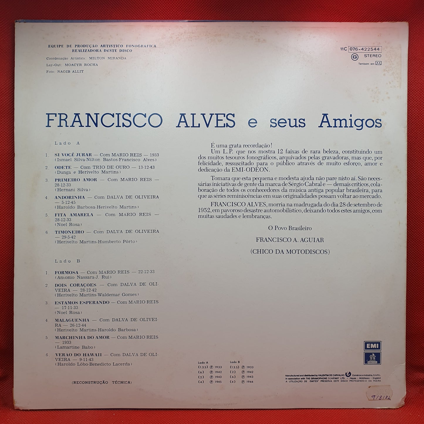 Francisco Alves – Francisco Alves E Seus Amigos