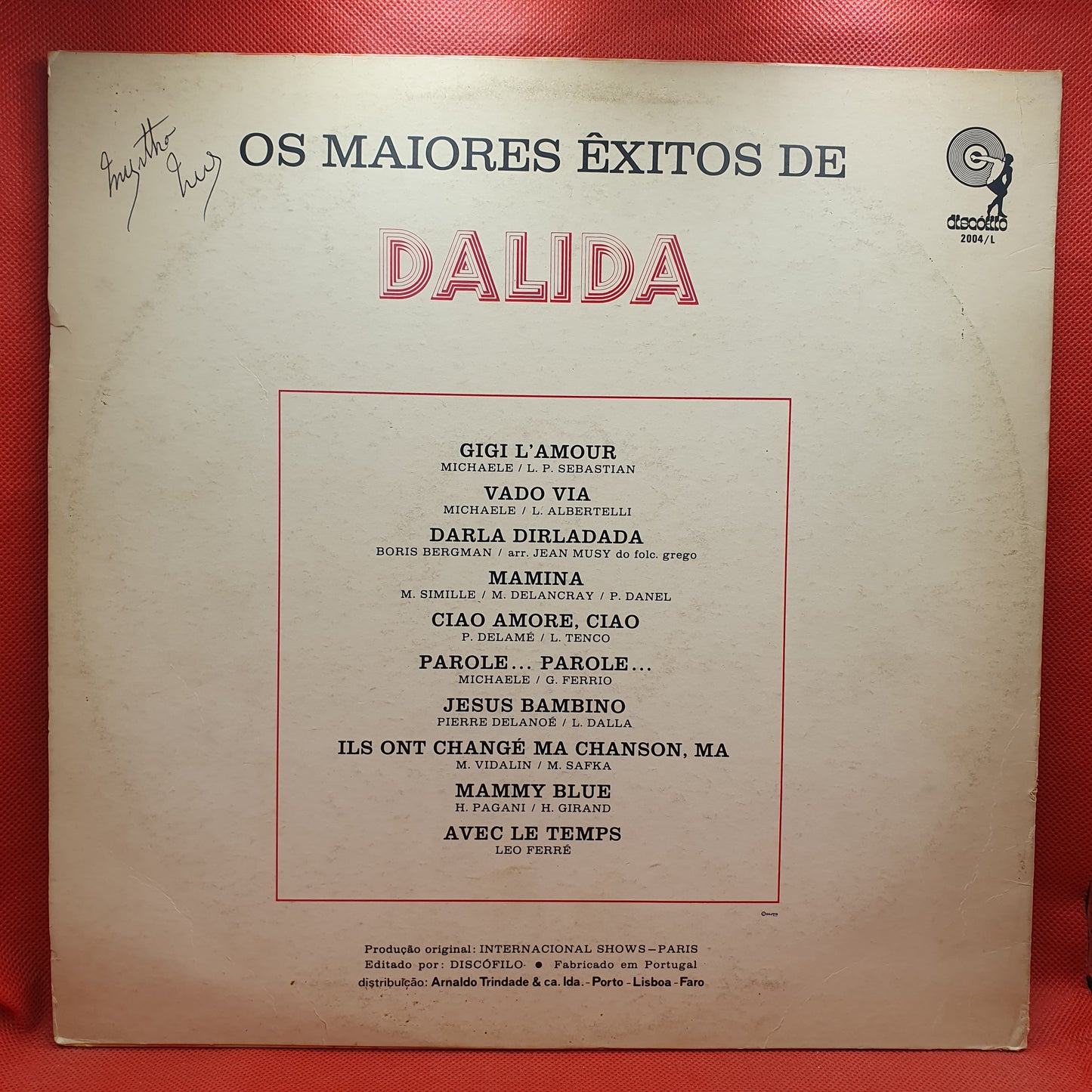 Dalida – Selecções De Êxitos