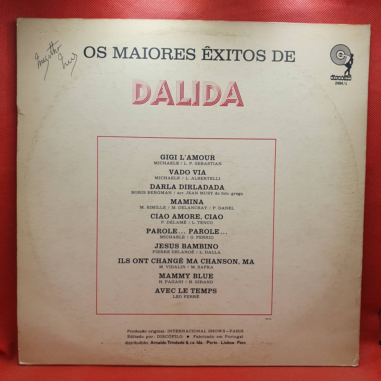 Dalida – Selecções De Êxitos