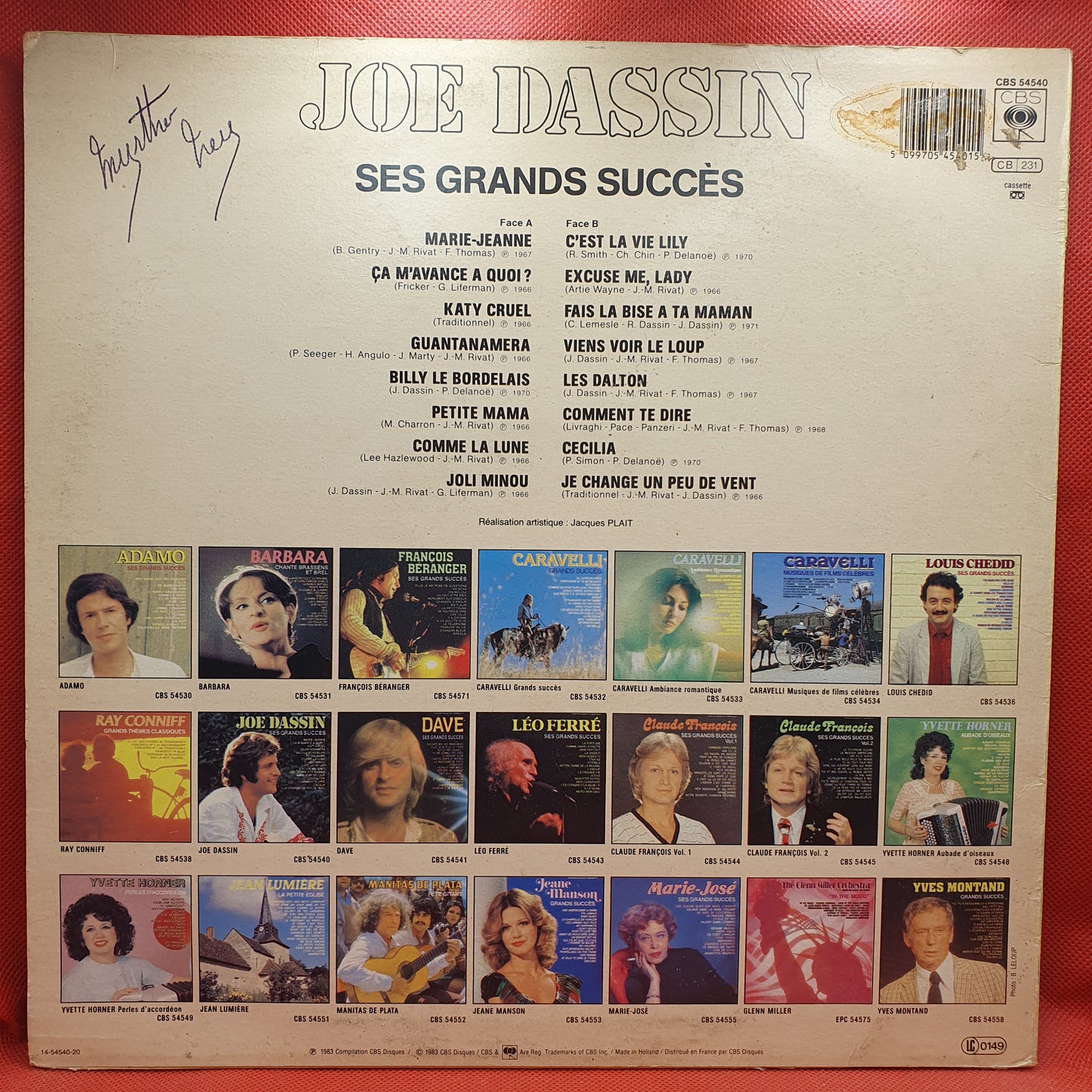 Joe Dassin – Ses Grands Succès