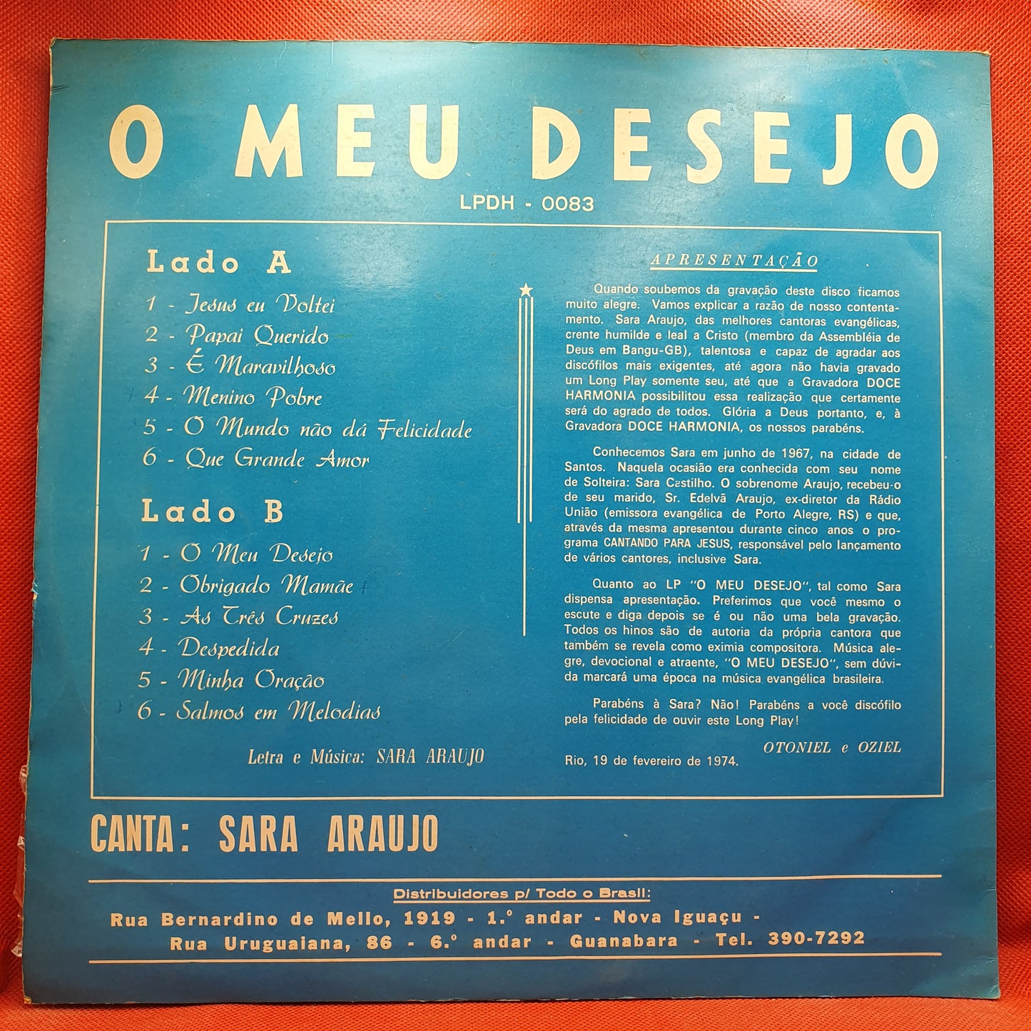Sara Araujo - O Meu Desejo