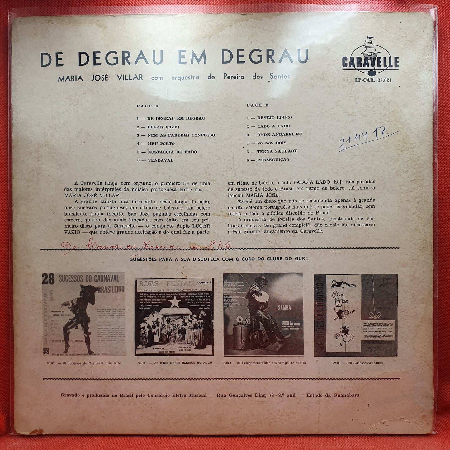 Maria José Villar - De Degrau em Degrau