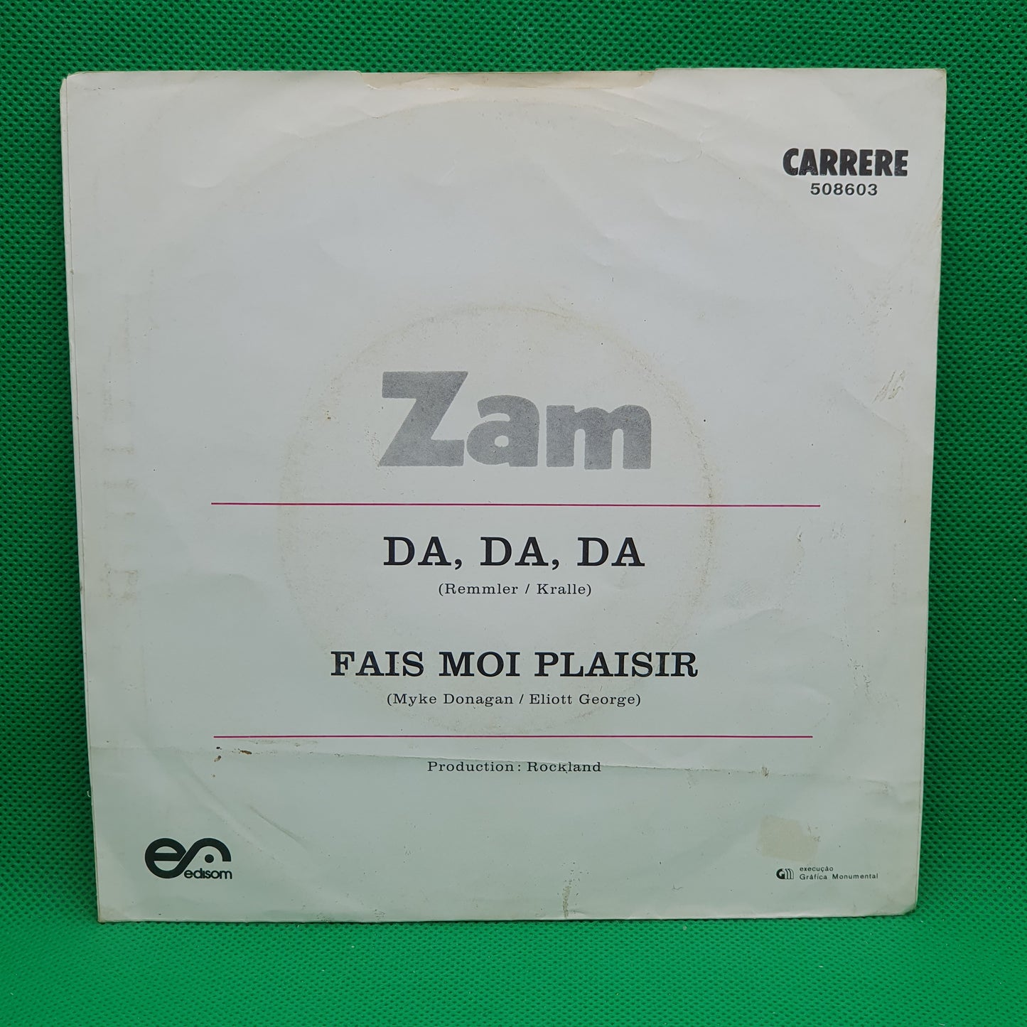 Zam – Da, Da, Da (Je T'Aime Pas, Tu M'Aimes Pas)