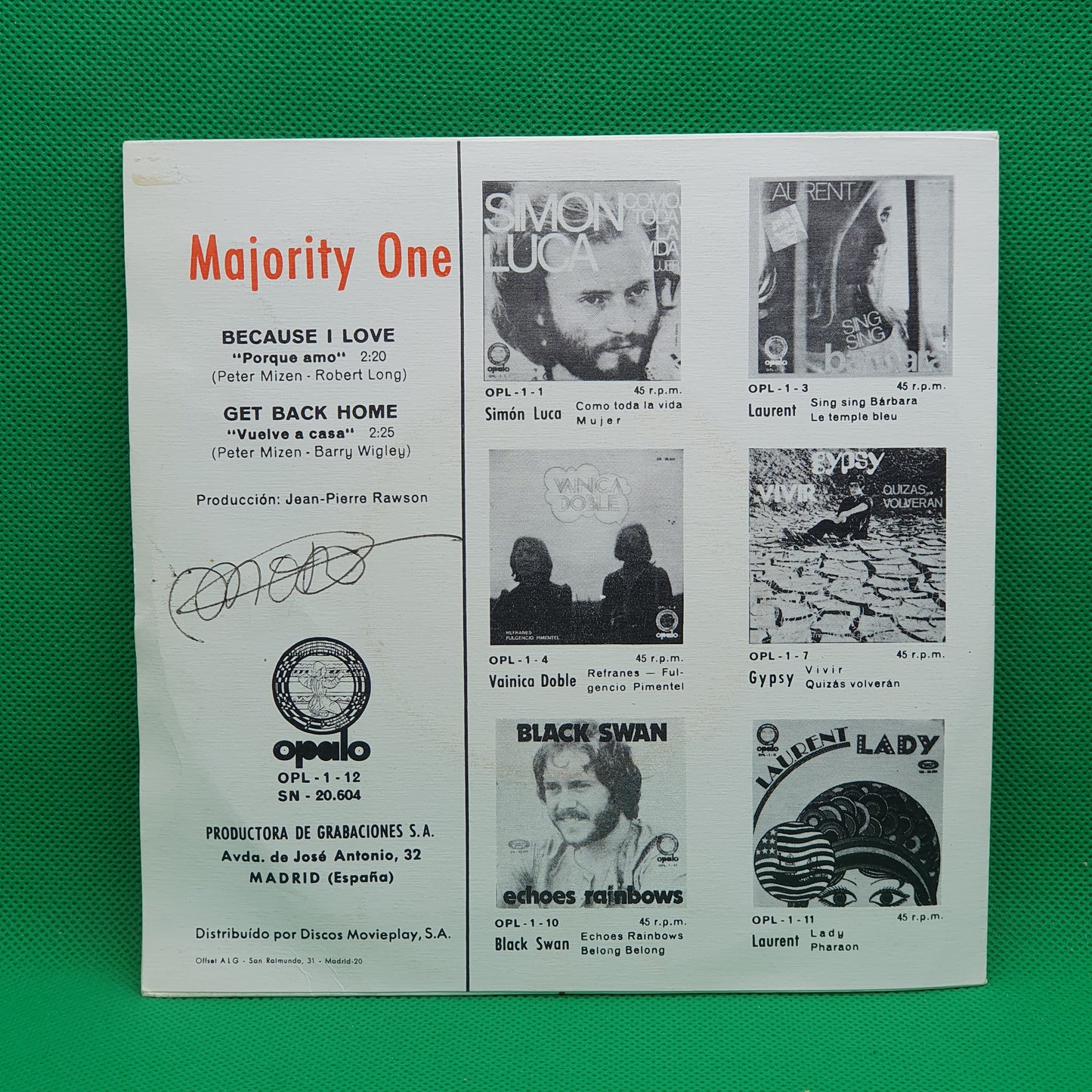 Majority One – Because I Love