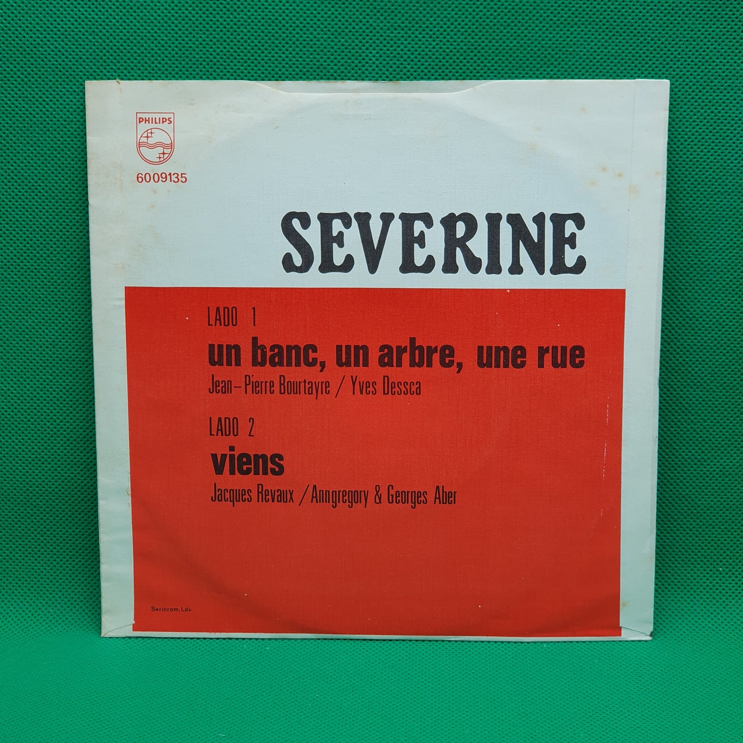 Séverine – Un Banc, Un Arbre, Une Rue