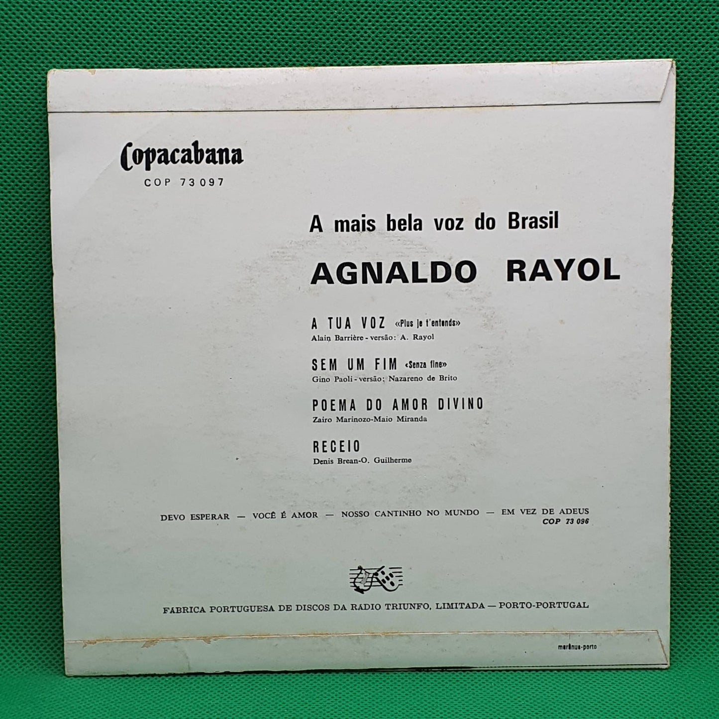 Agnaldo Rayol – A Mais Bela Voz Do Brasil