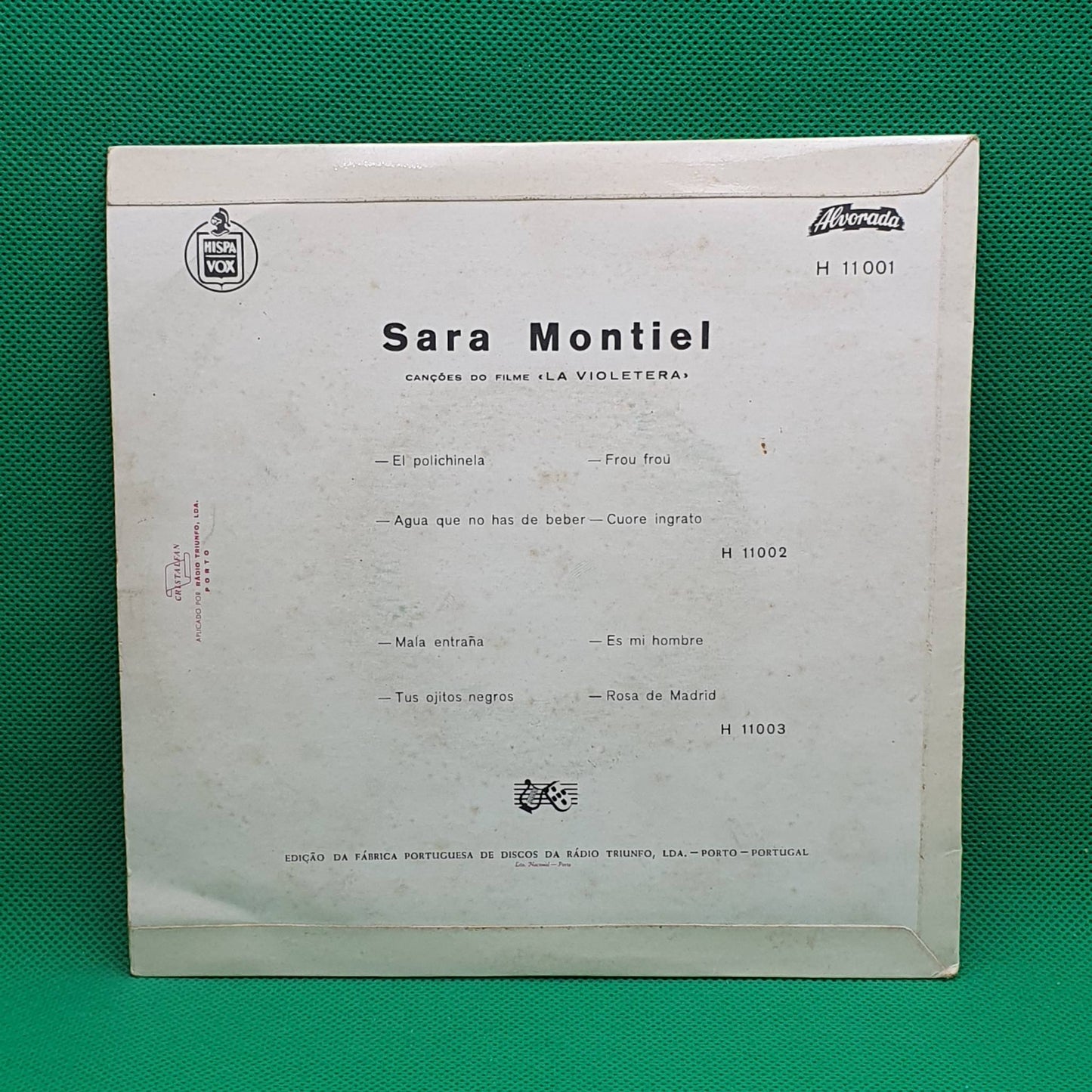 Sara Montiel – Interpreta As Canções Da Película La Violetera