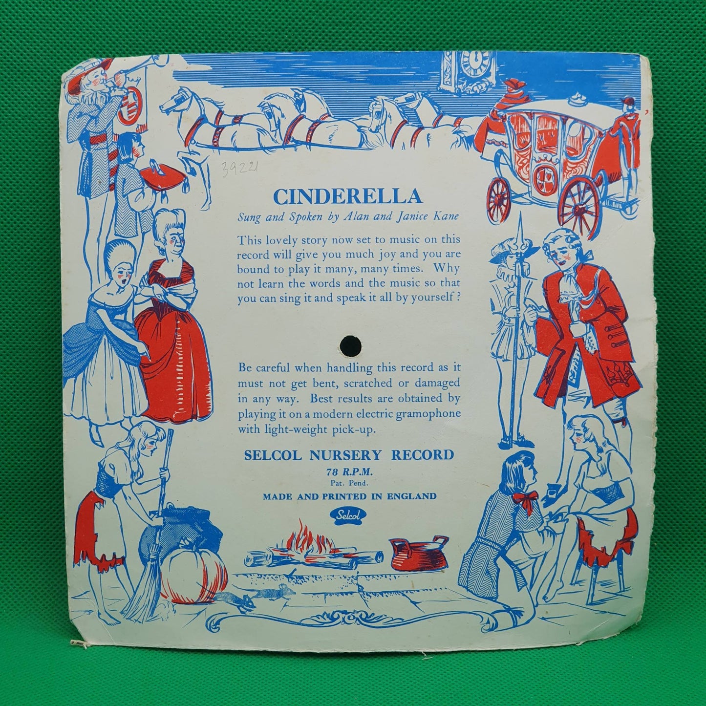 Alan And Janice Kane – Cinderella - In Words & Music